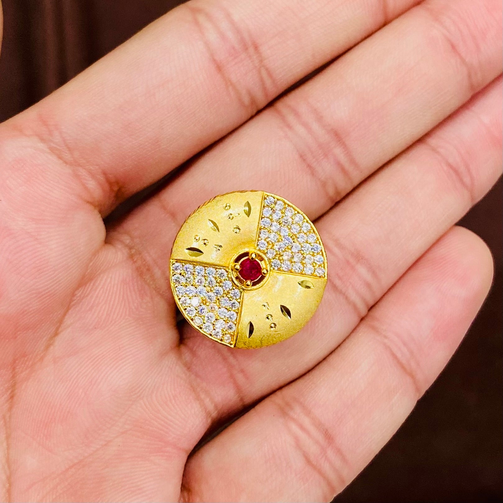 Fashion 1 gm Gold Ring for Women 