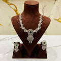 Luxury Diamond Look Necklace Set - NS08