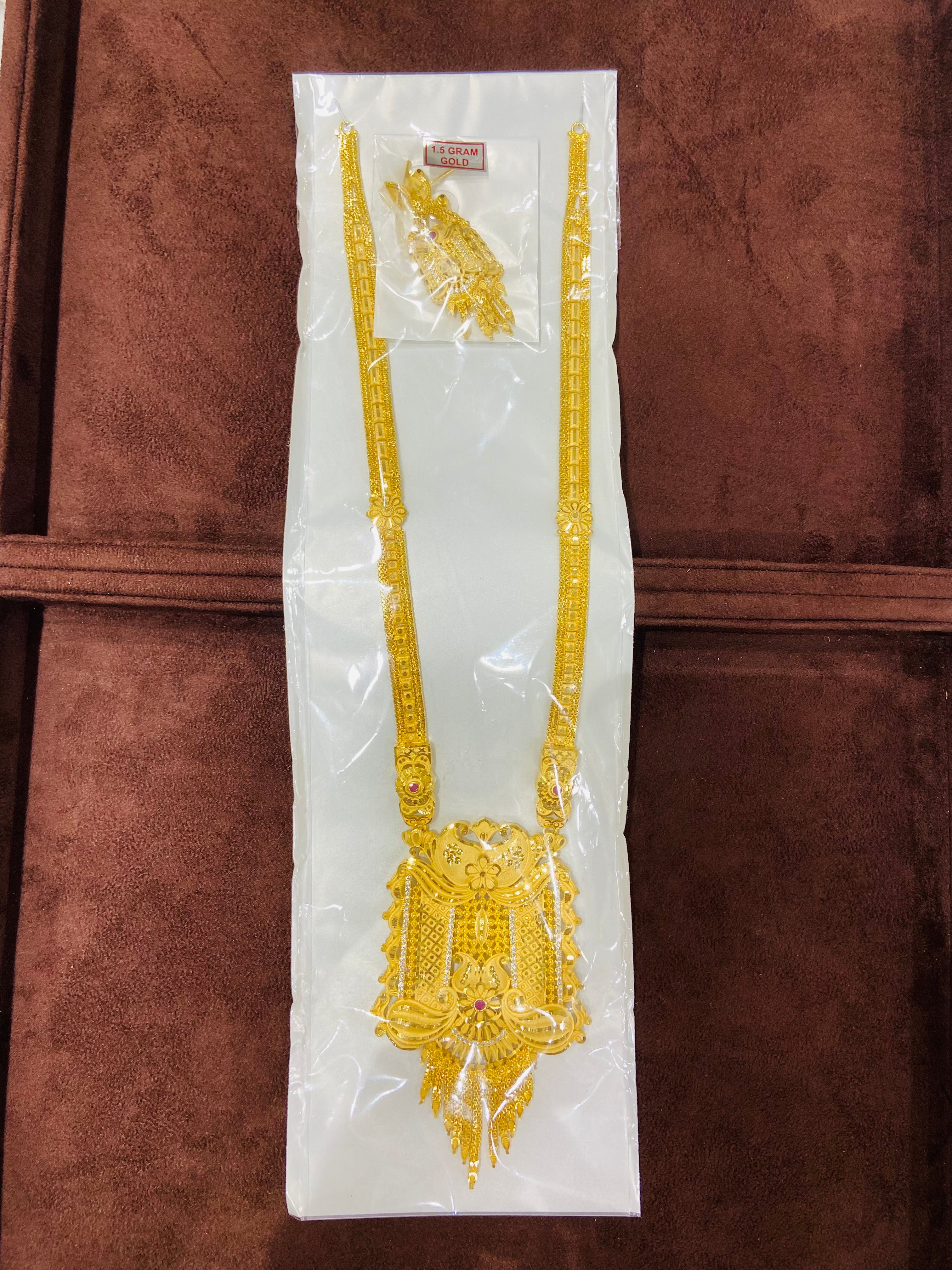 Traditional Indian Long Necklace Set – LS07