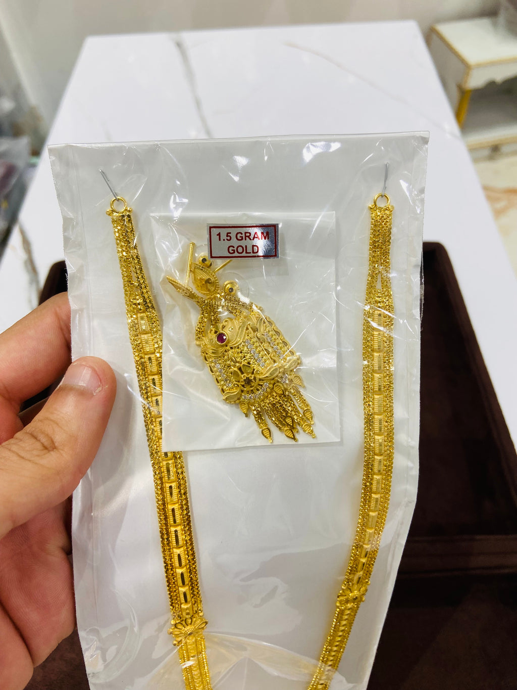 Traditional Indian Long Necklace Set – LS07