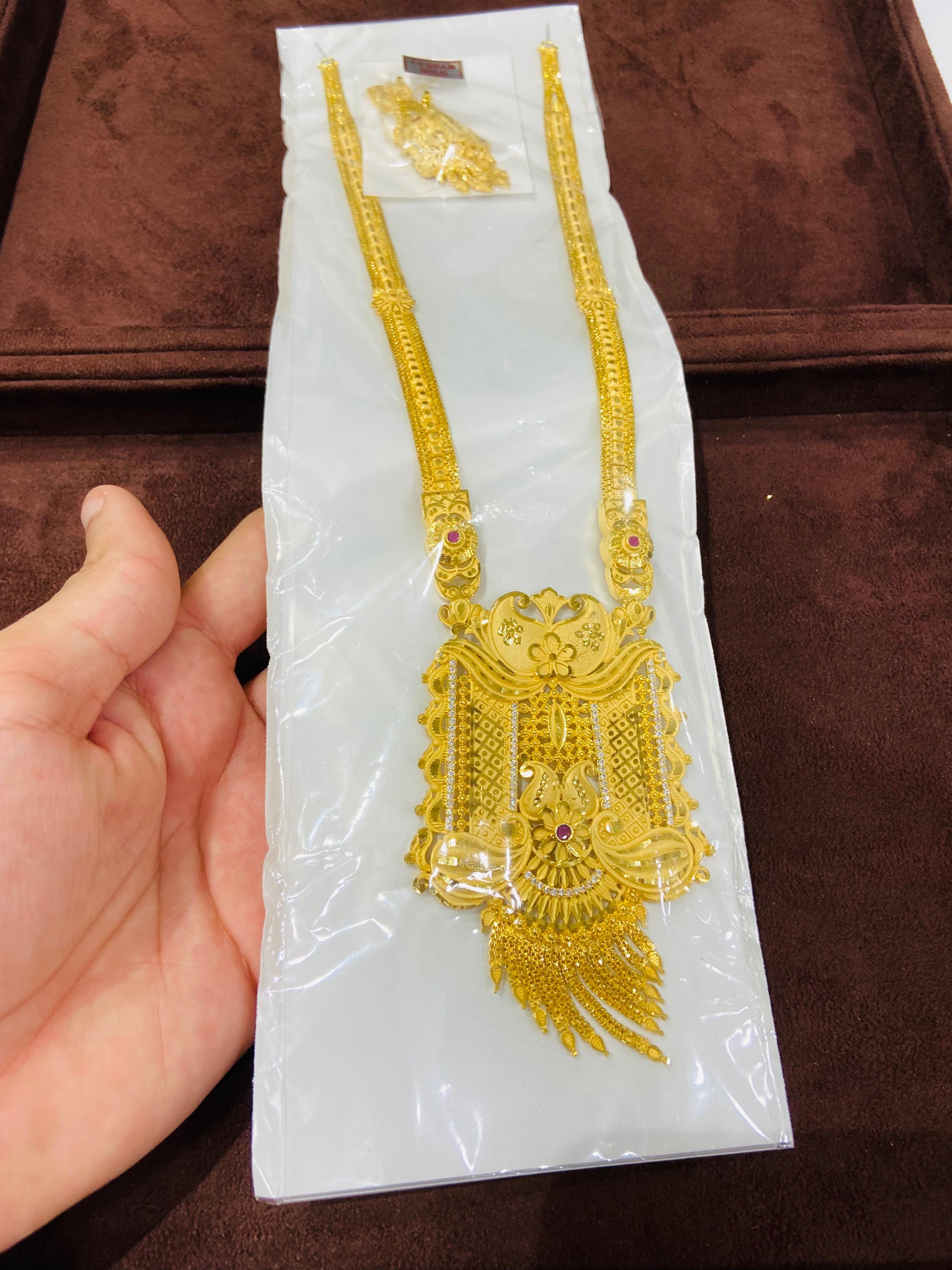 Traditional Indian Long Necklace Set – LS07