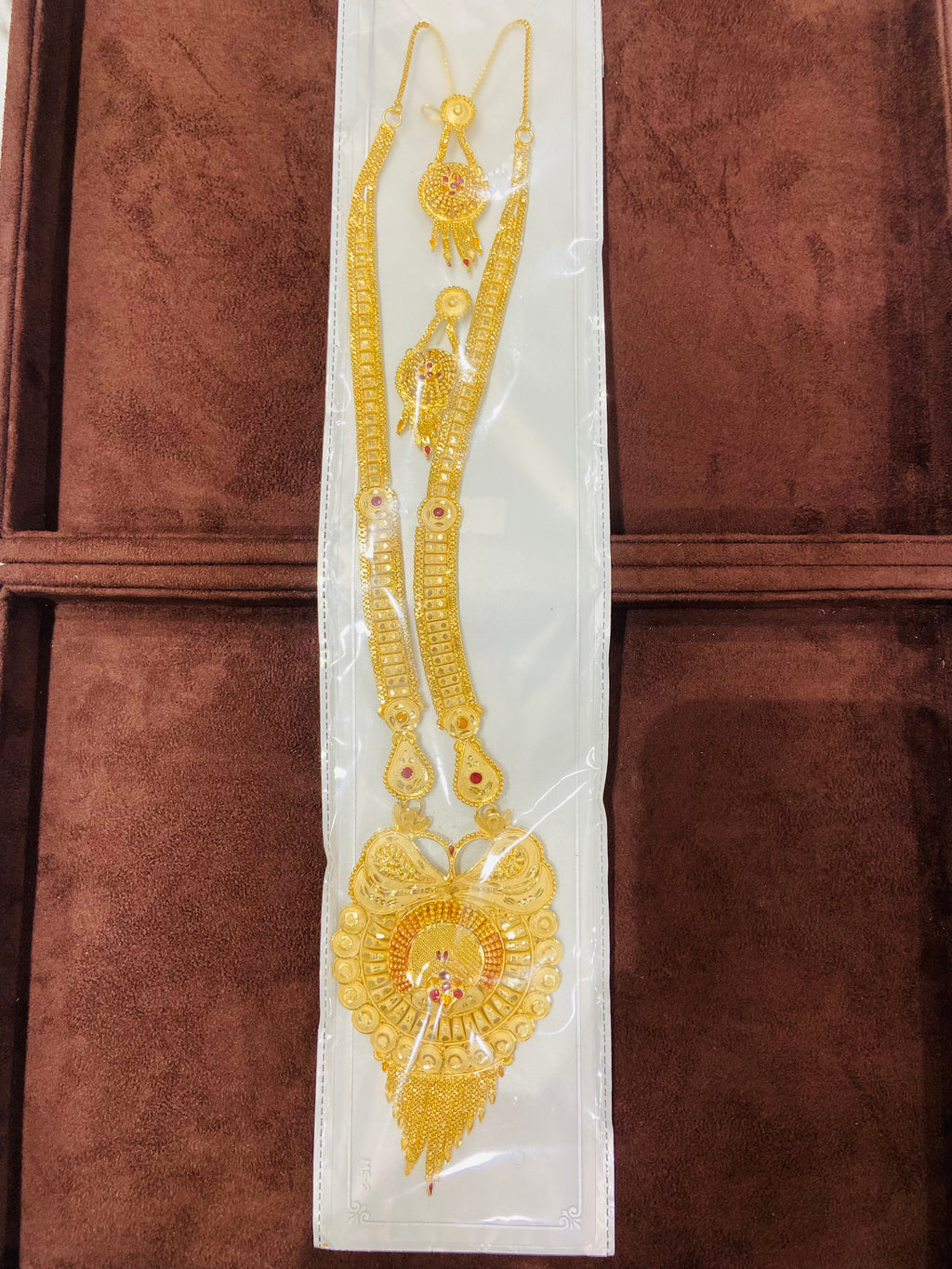 1 gm Gold Finish Long Set for Women – LS08