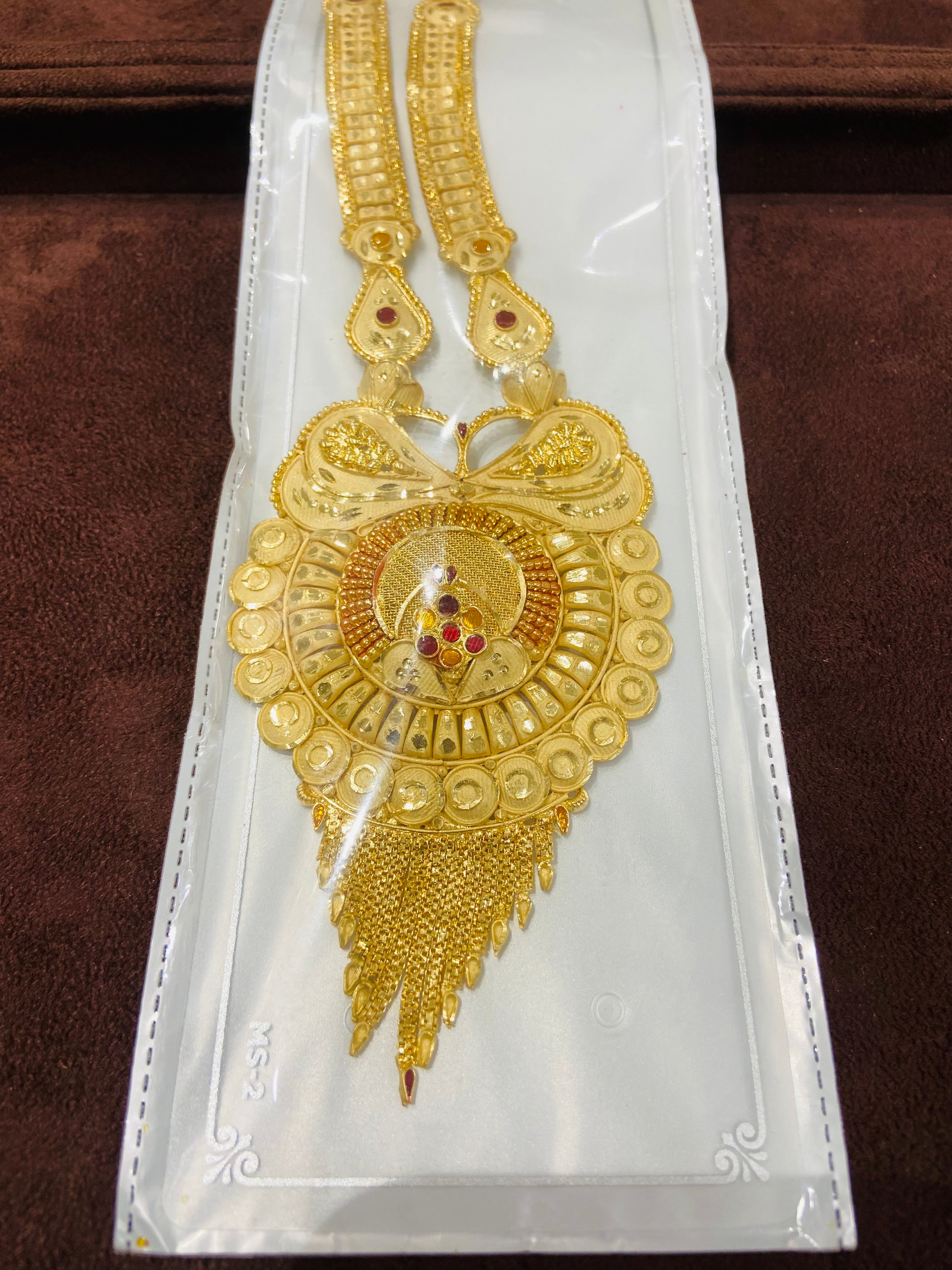 1 gm Gold Finish Long Set for Women – LS08