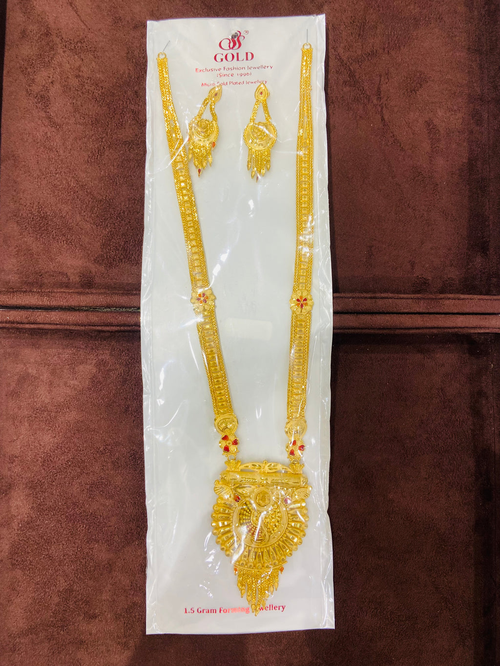 Premium Wedding 1 Gram Gold Long Set – LS10