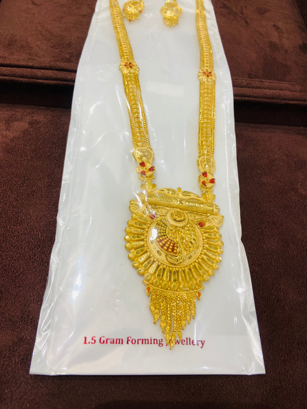 Premium Wedding 1 Gram Gold Long Set – LS10