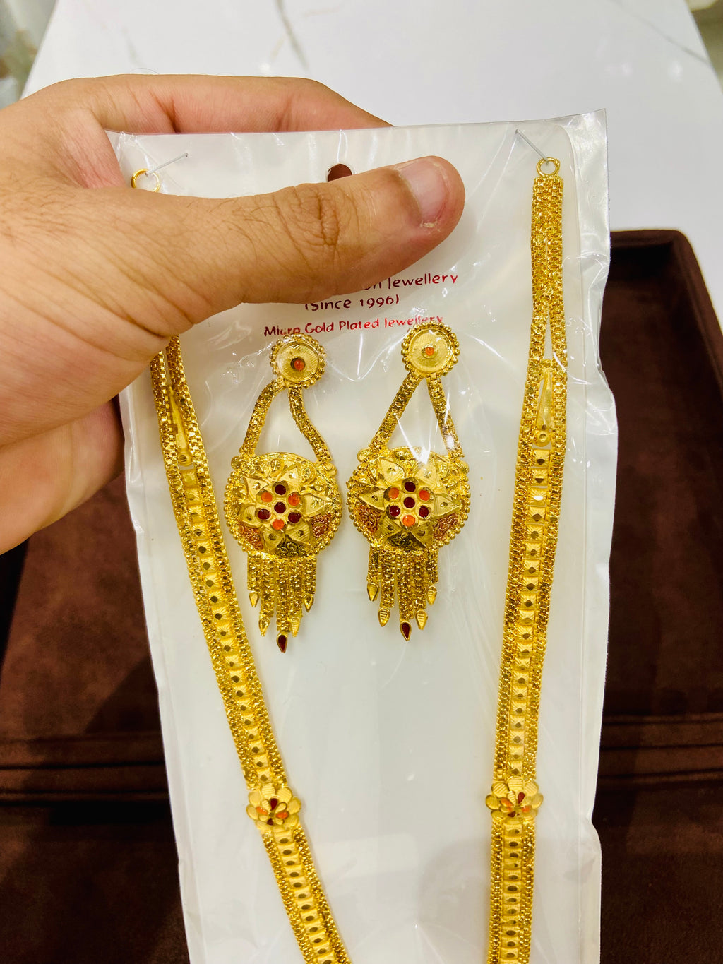 Trending 1 GM Gold Long Set in Jaunpur - LS15