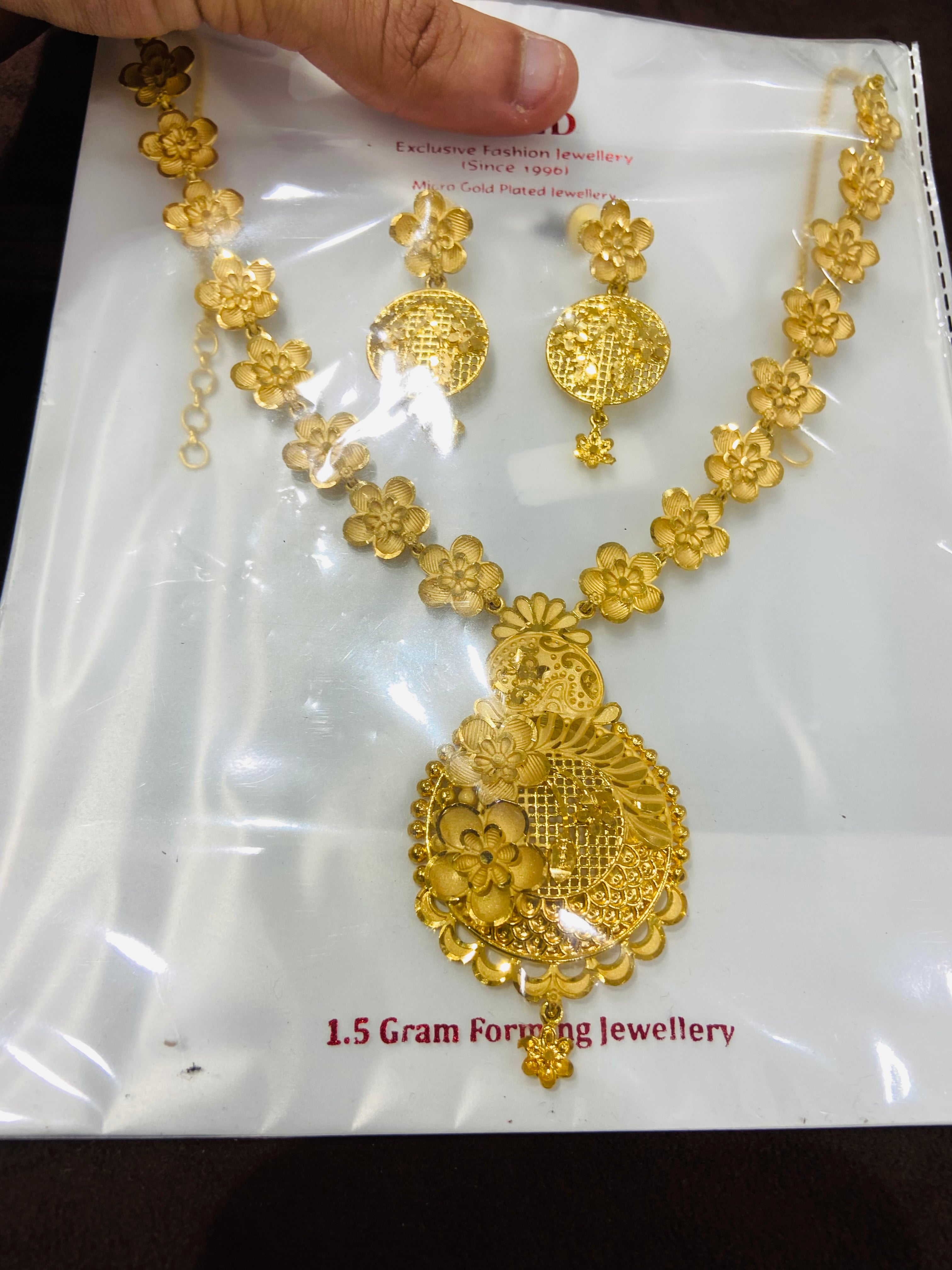 Bridal Necklace Set 1 GM Gold – NS03