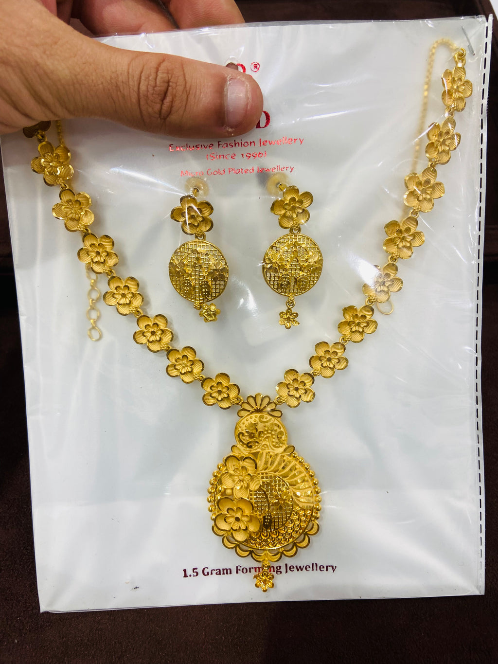 Bridal Necklace Set 1 GM Gold – NS03
