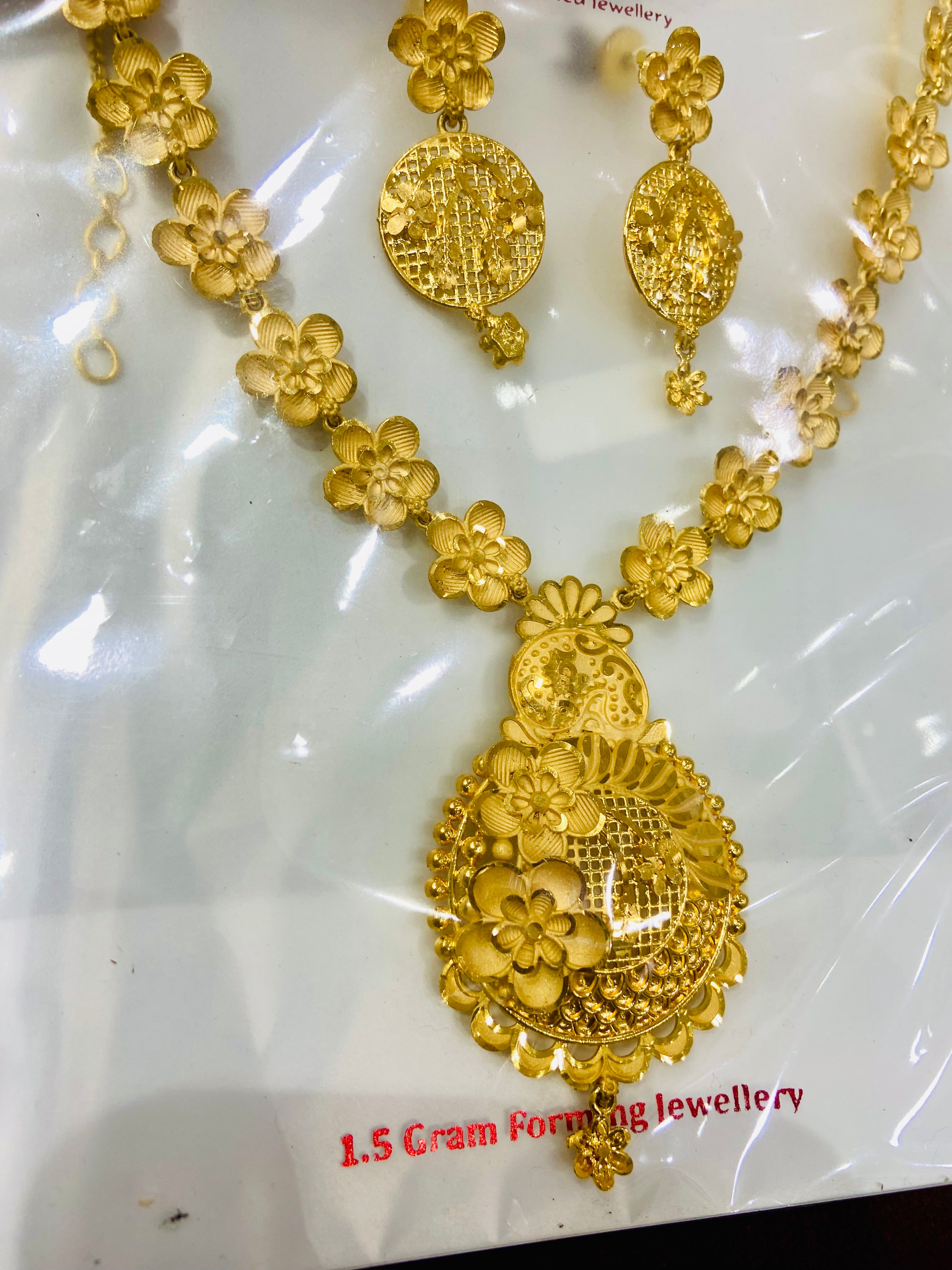 Bridal Necklace Set 1 GM Gold – NS03