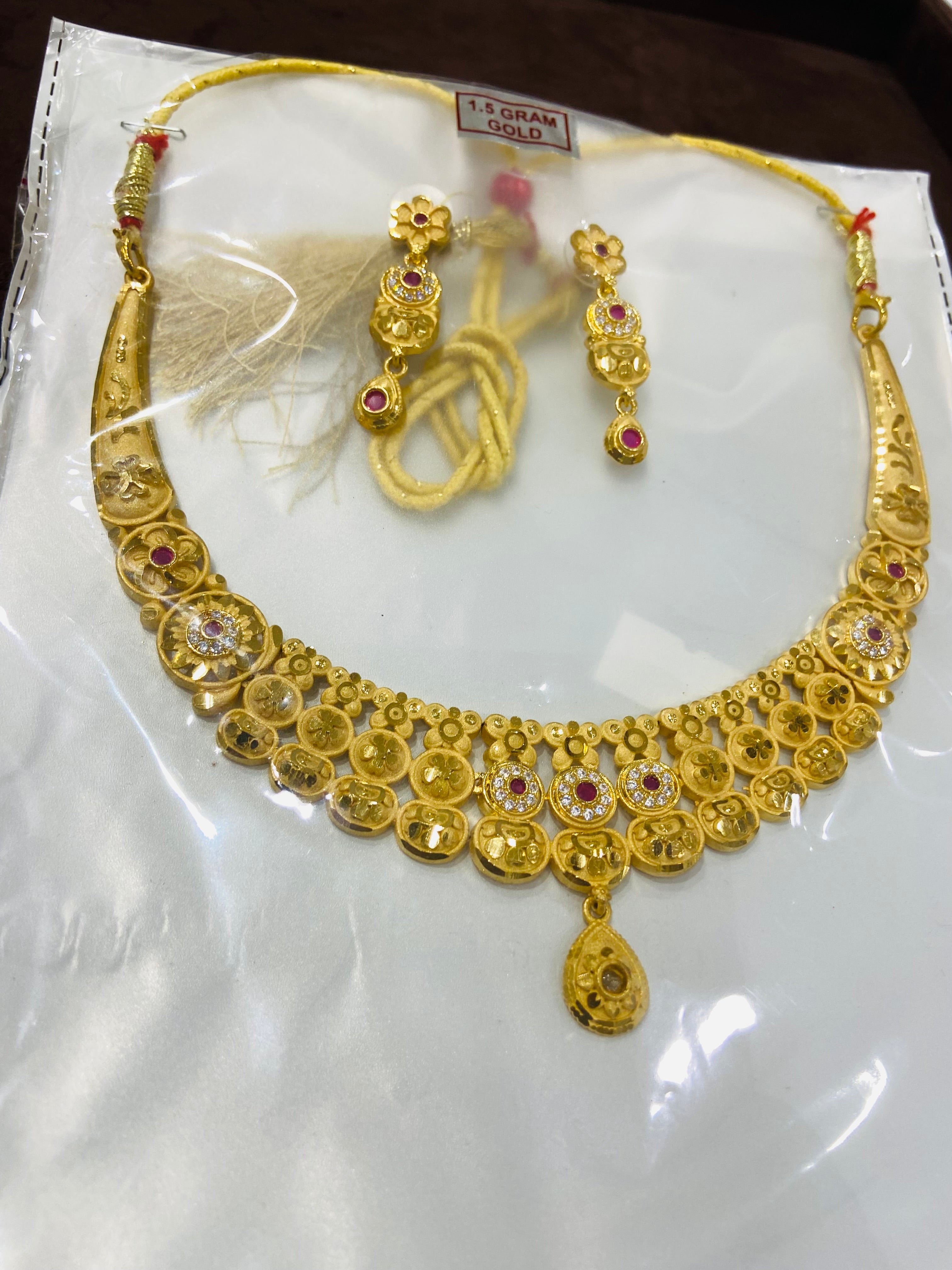 Designer Necklace Jewellery Set – NS04