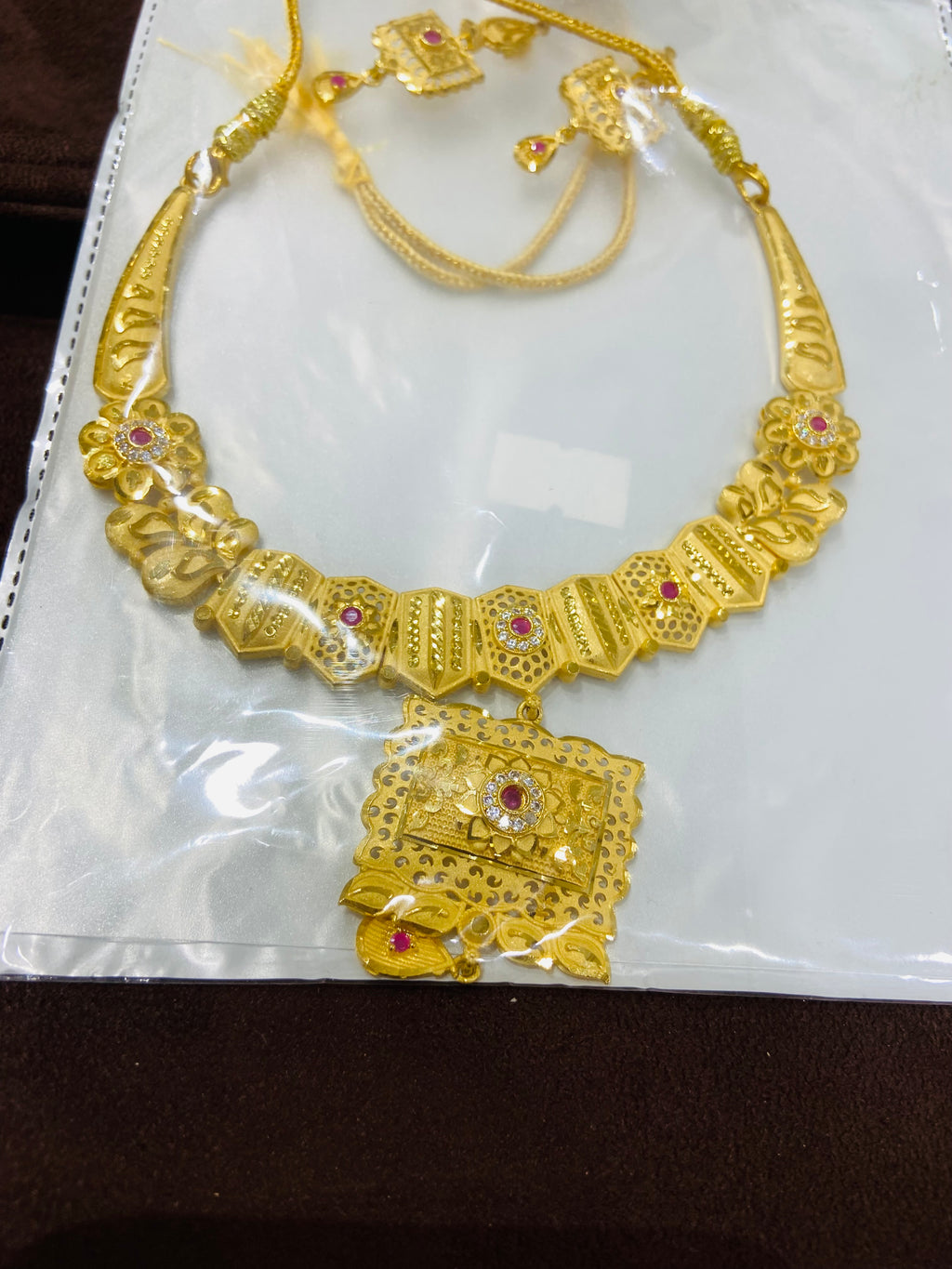 Premium Traditional Necklace Set – NS07
