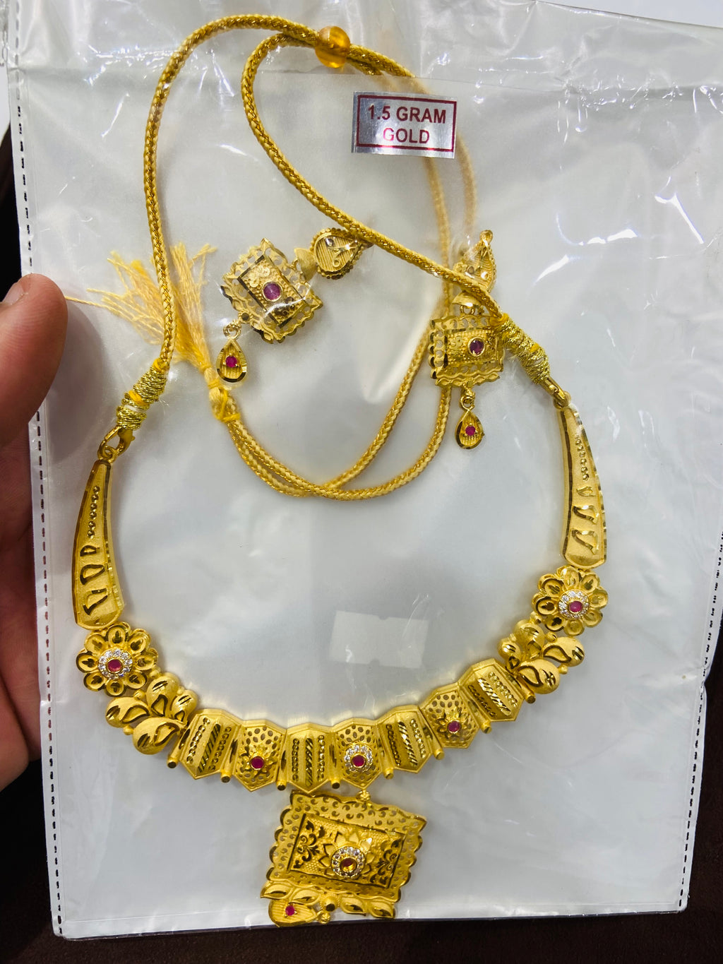 Premium Traditional Necklace Set – NS07