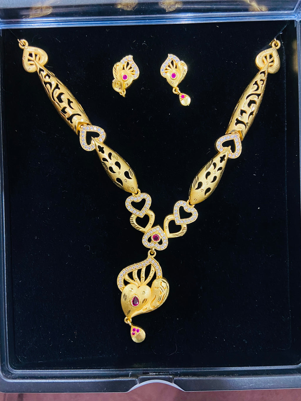 Elegant Bridal Necklace Set for Women – NS24