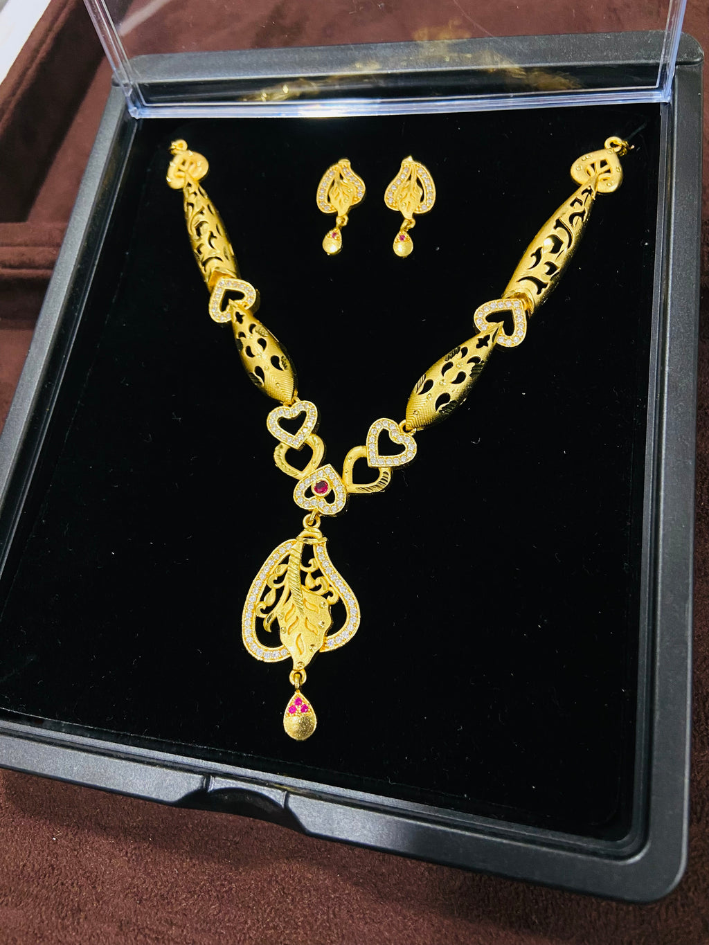 Stylish Party Wear 1 Gram Necklace Set – NS27
