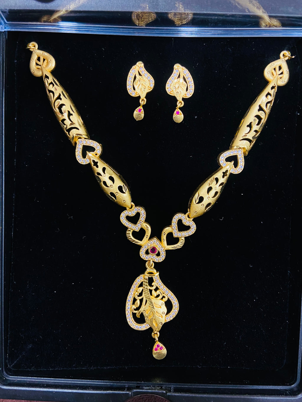 Stylish Party Wear 1 Gram Necklace Set – NS27