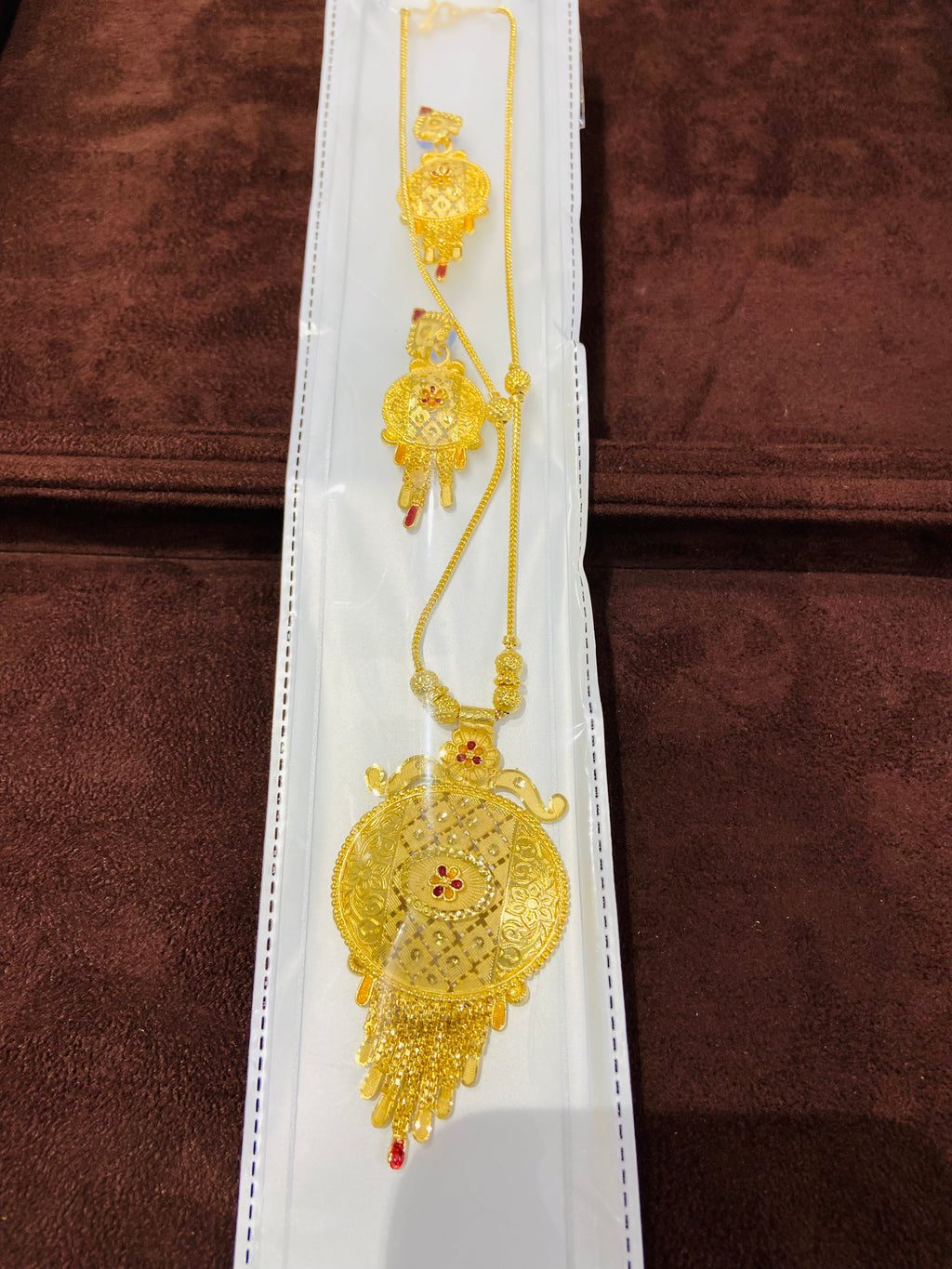 Designer Pendant Set with Earrings PS02