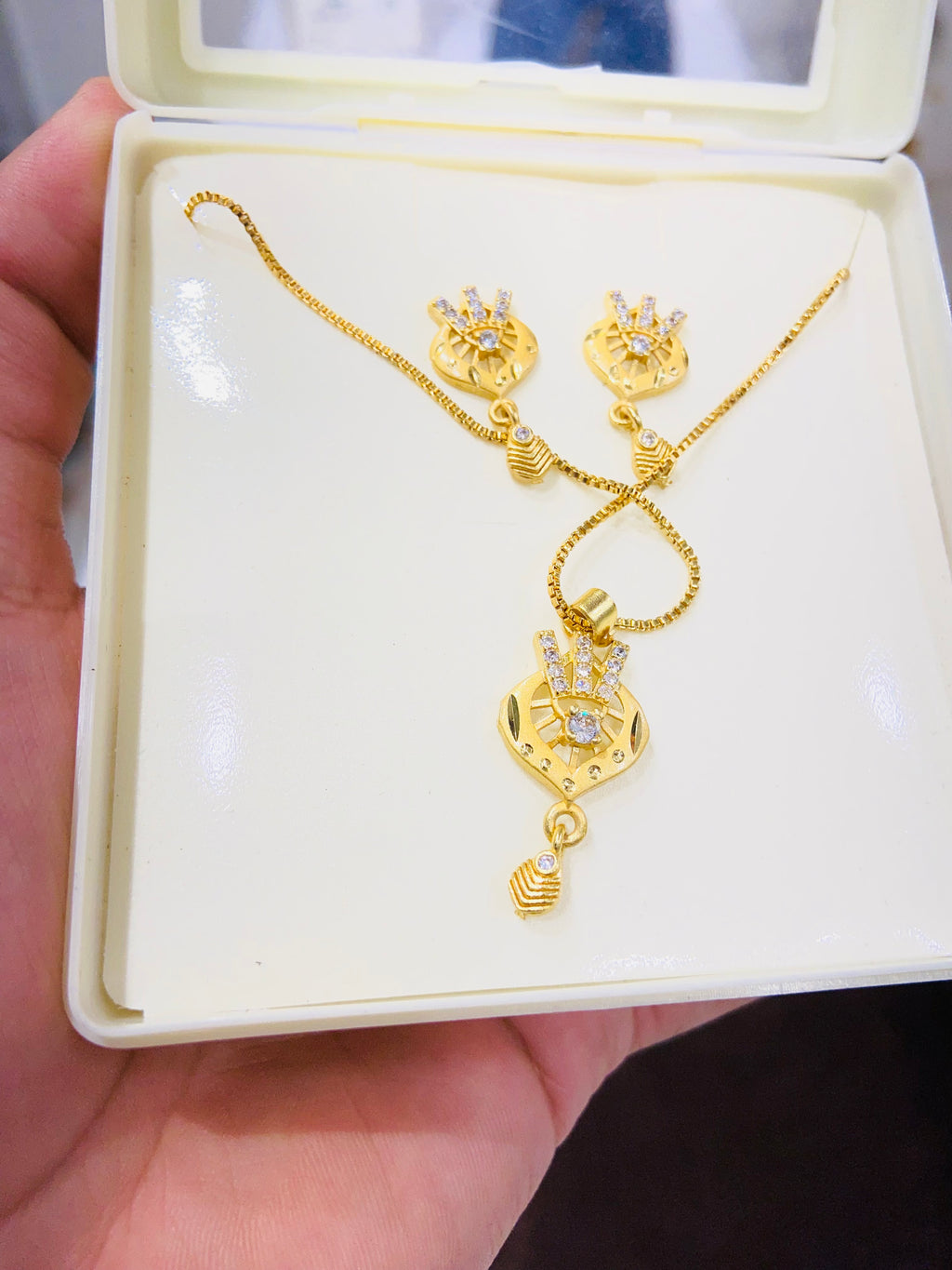 Daily Wear Pendant Set in Jaunpur PS15