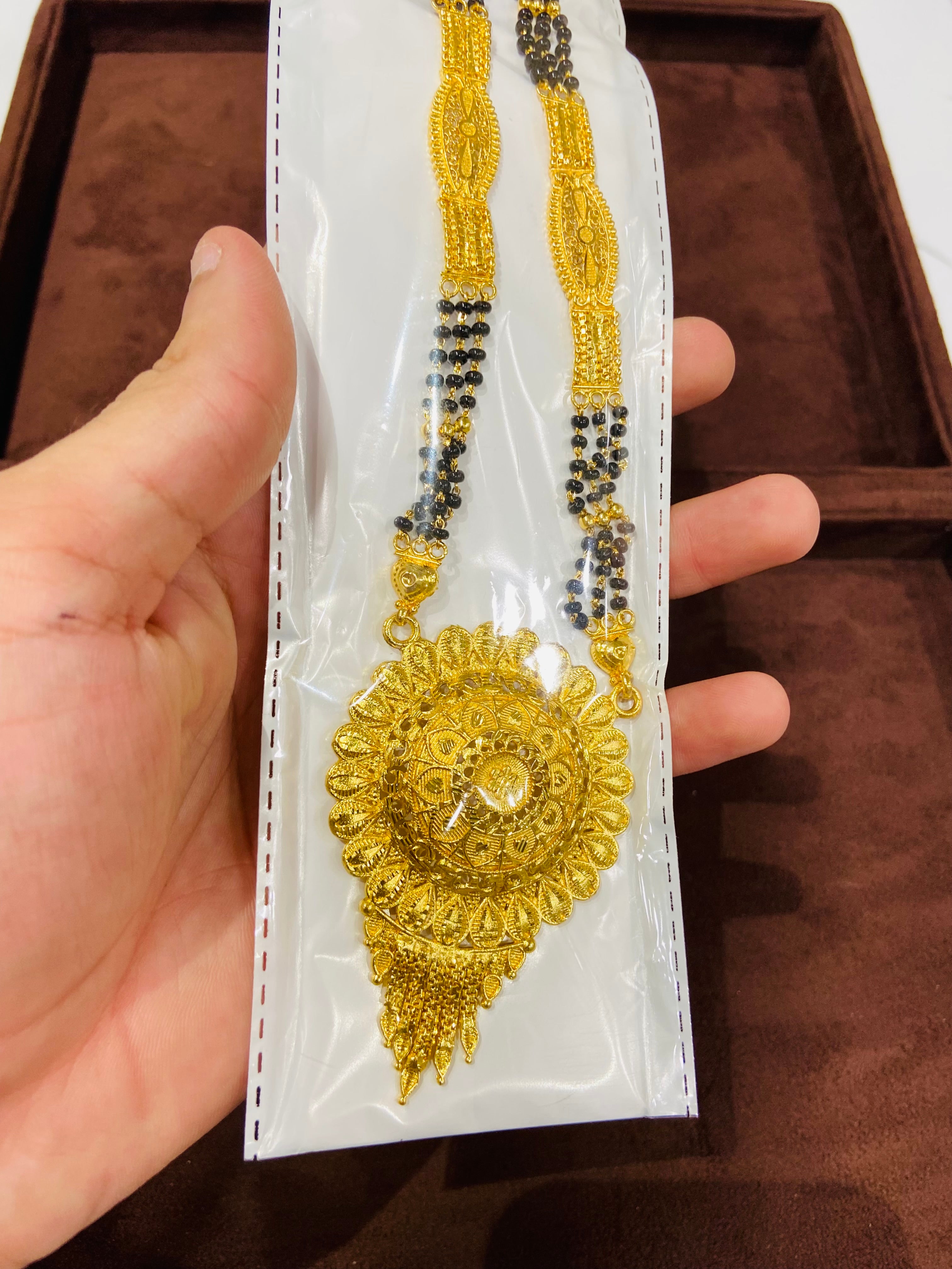 1 GM Gold Designer Mangalsutra - MS02