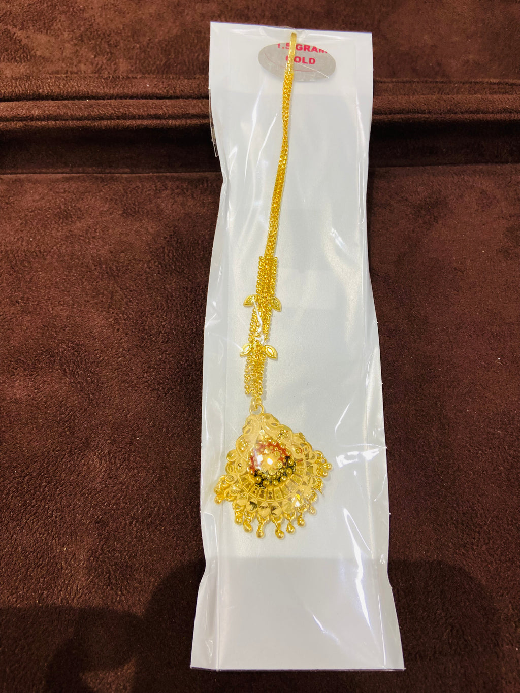 1 Gram Gold Wedding Mangtika MT03