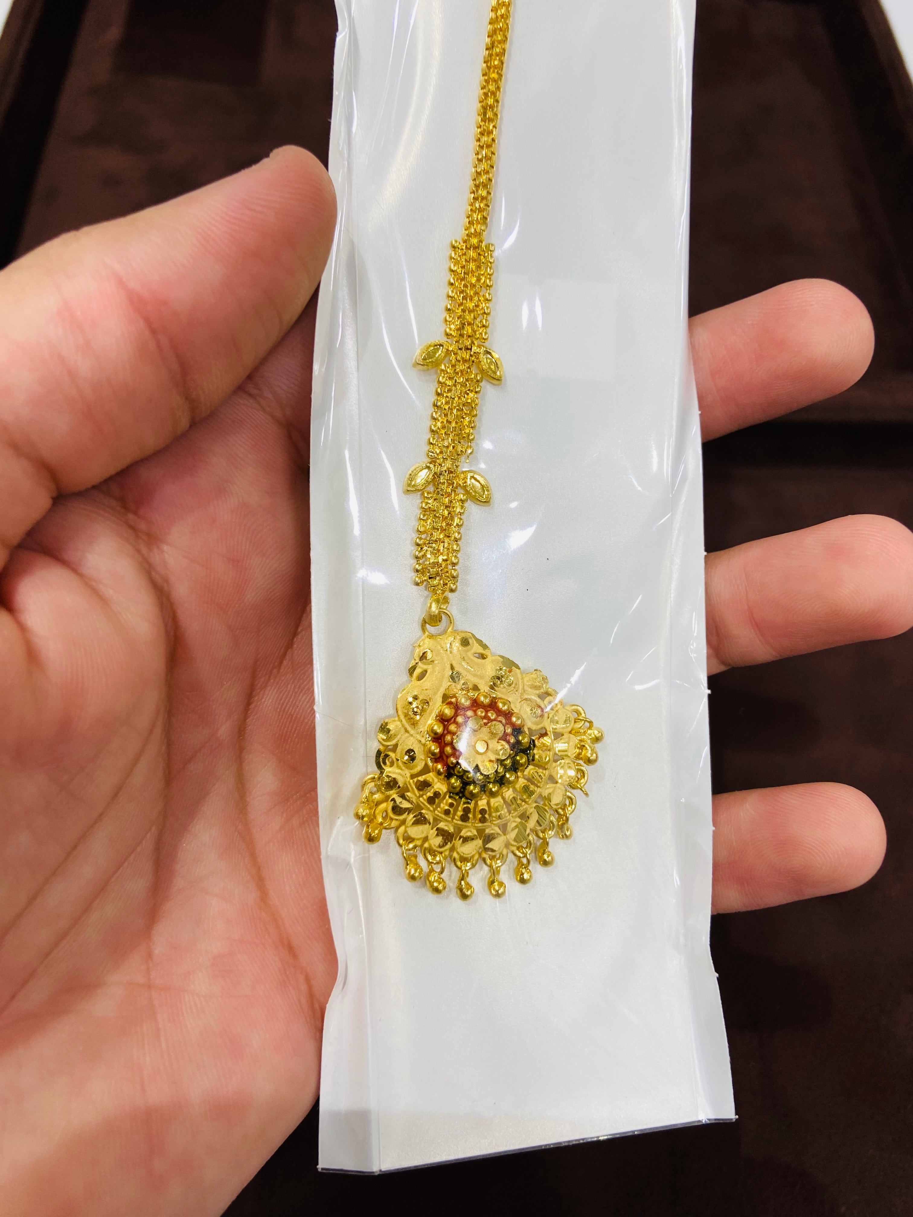 1 Gram Gold Wedding Mangtika MT03