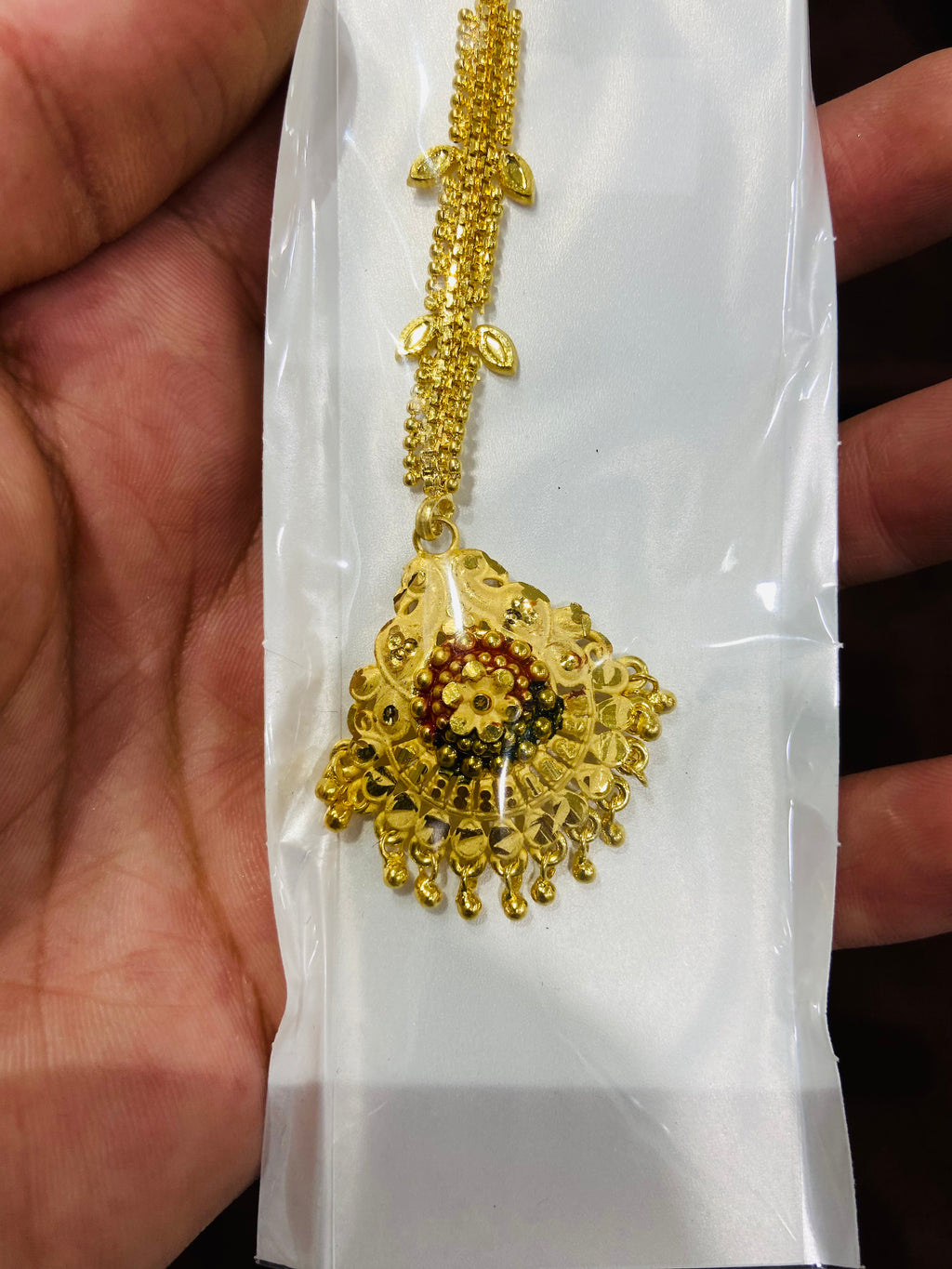 1 Gram Gold Wedding Mangtika MT03