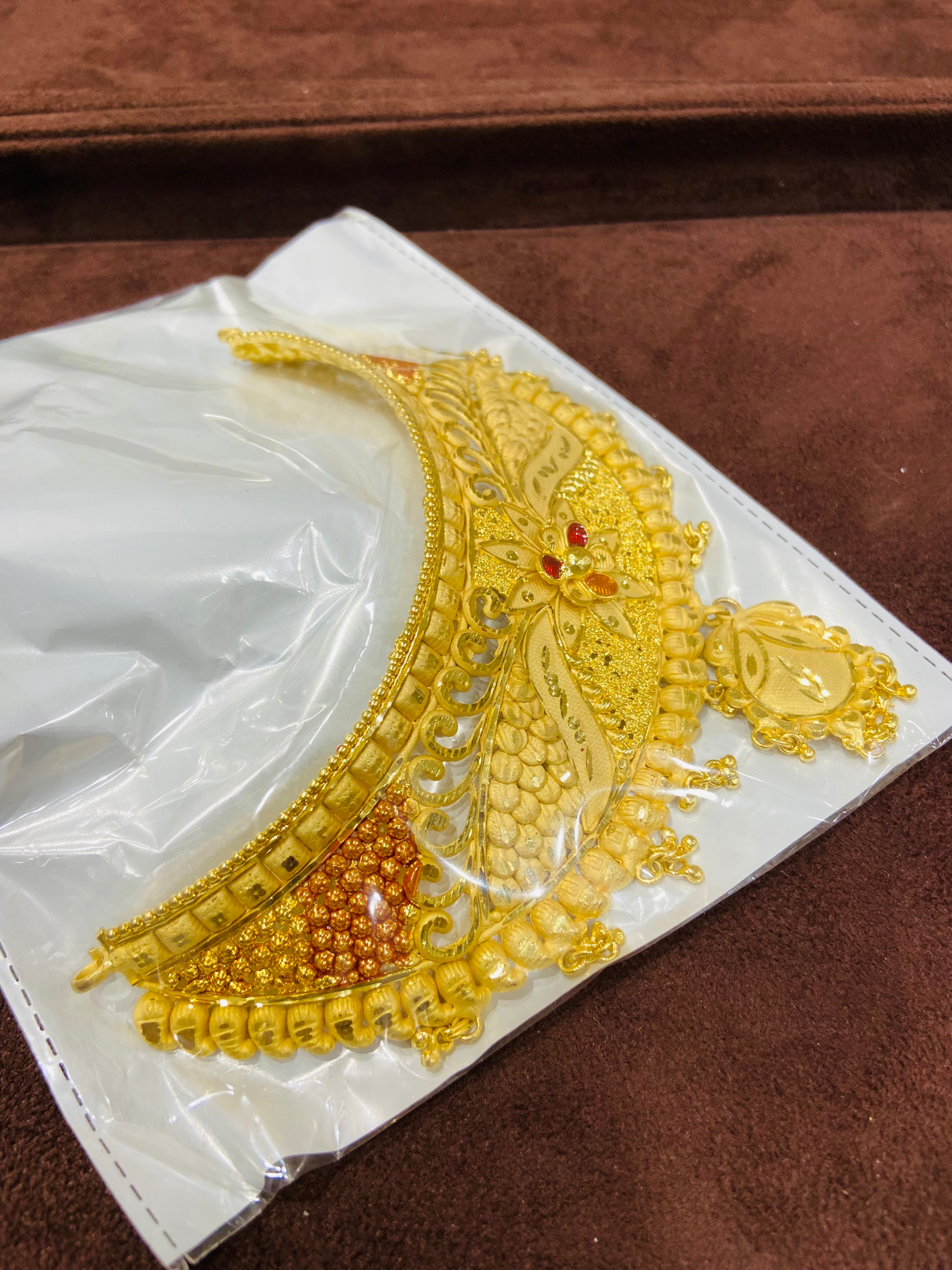 1 Gram Gold Bridal Choker Set CS01