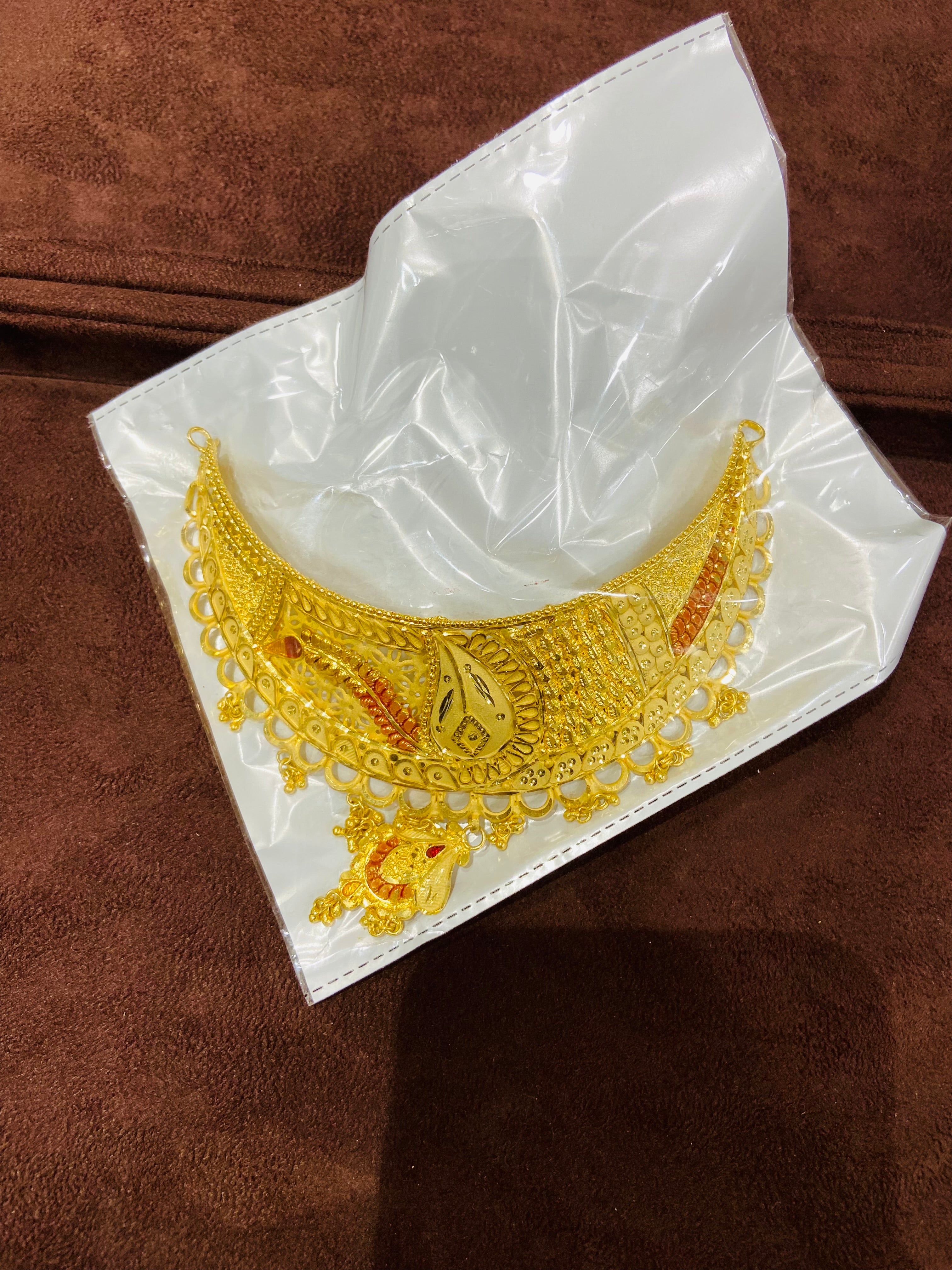 Designer 1 GM Gold Choker Set in Jaunpur CS02