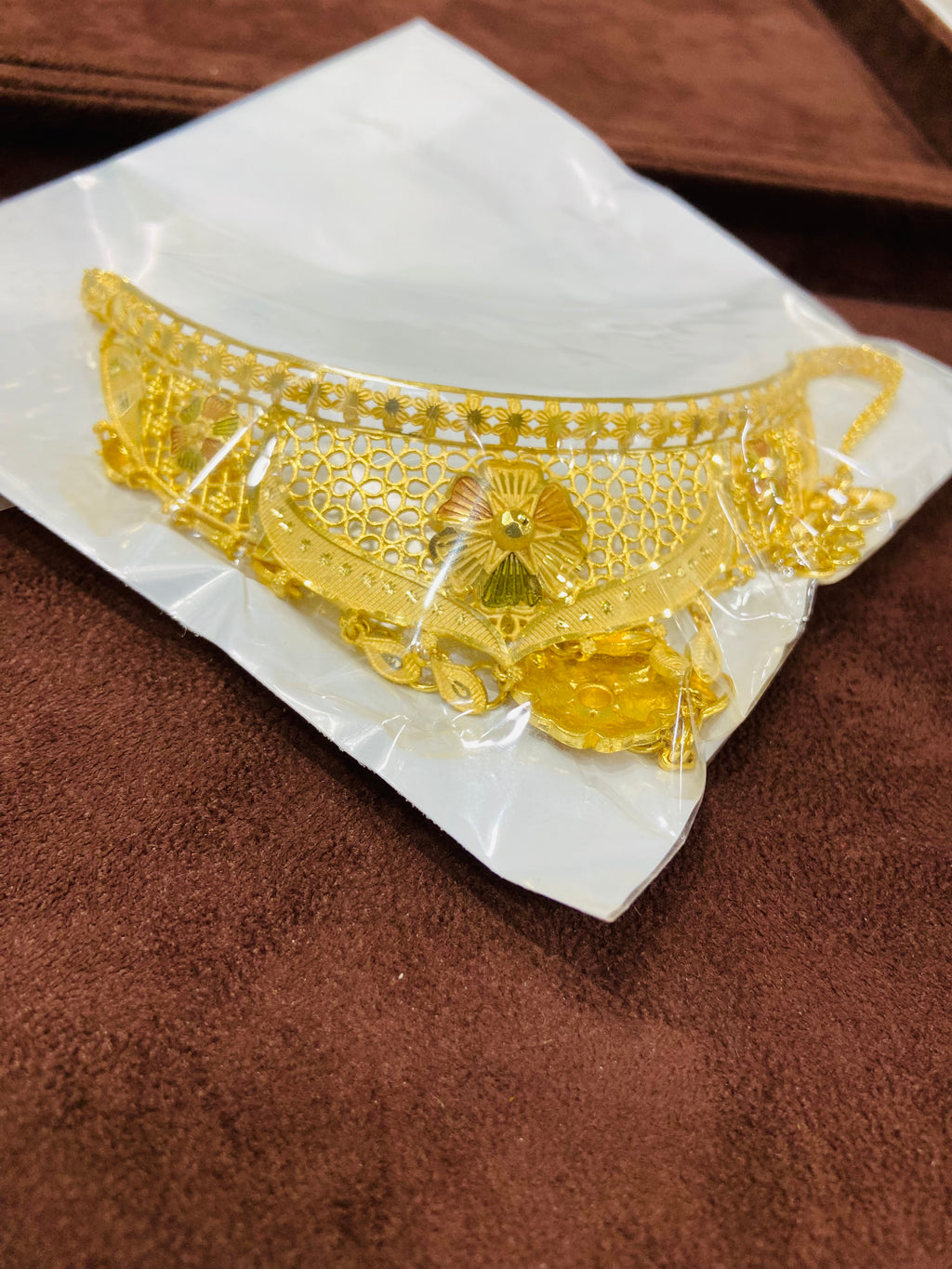 Traditional Gold Polish Choker Set CS03