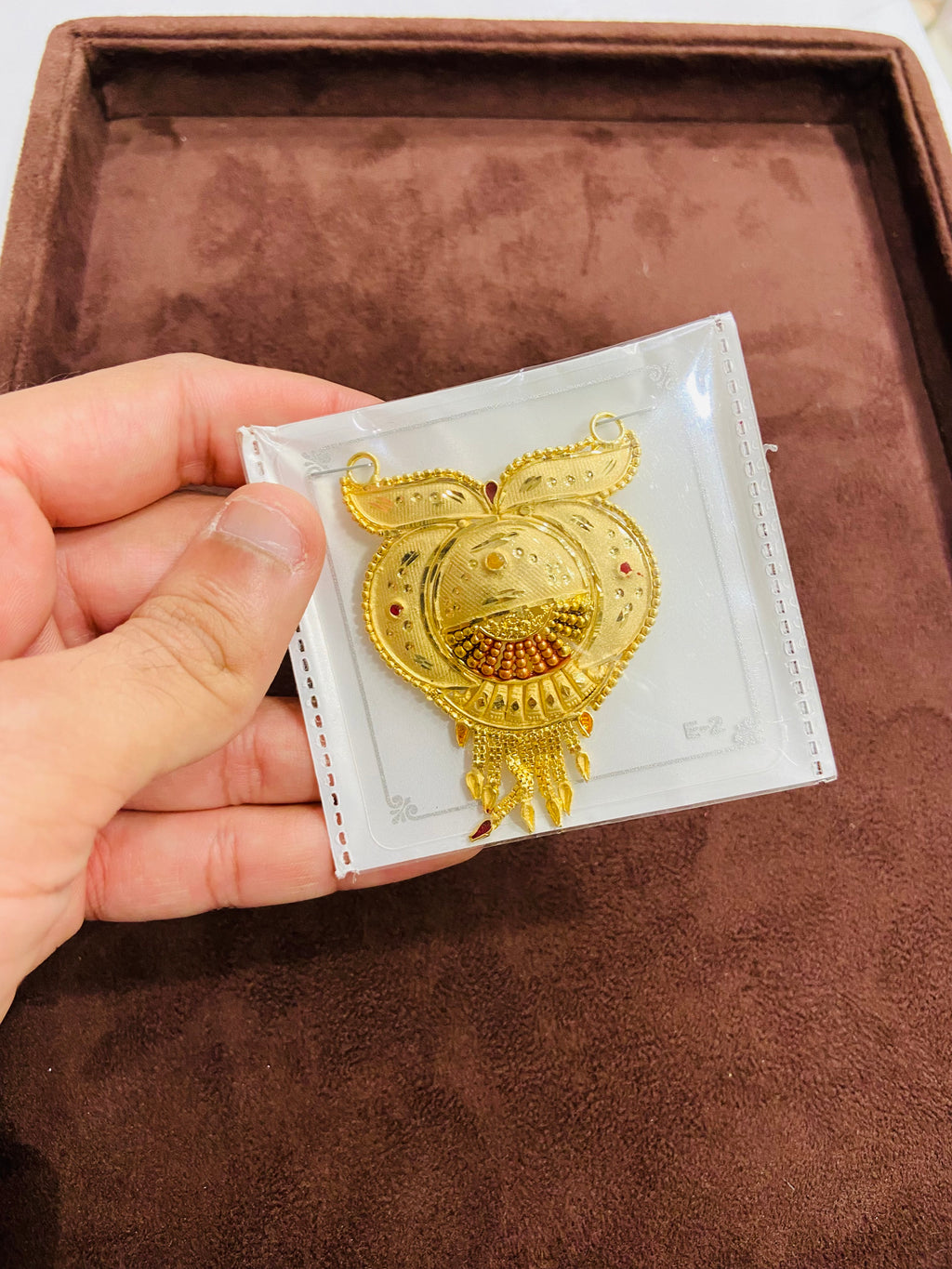 1 Gram Gold Wedding Locket for Women LK01