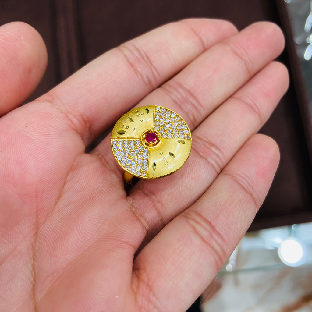 Fashion 1 gm Gold Ring for Women FR14