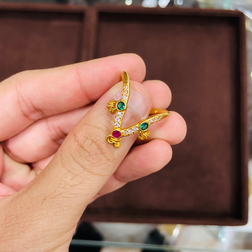 Premium Gold Finish Ring FR15