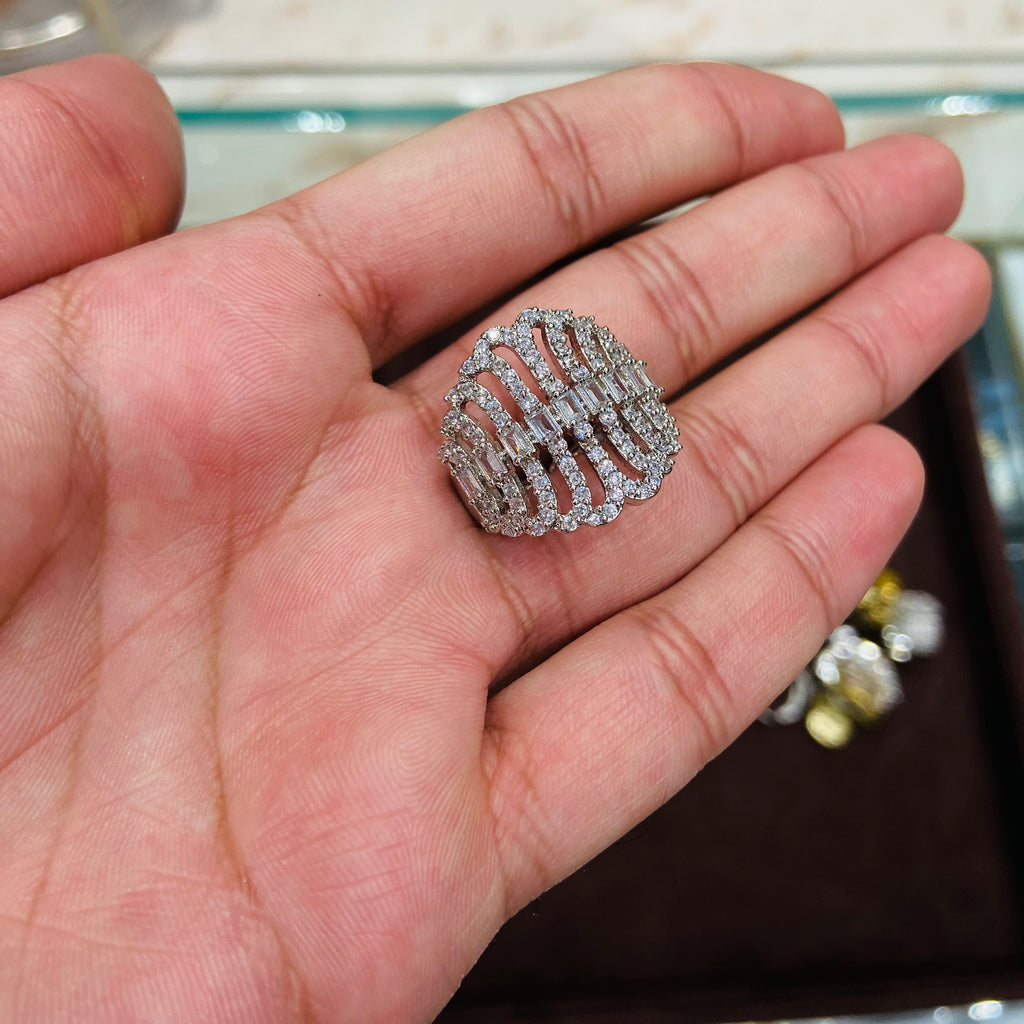 Premium American Diamond Ring for Women - ADR01