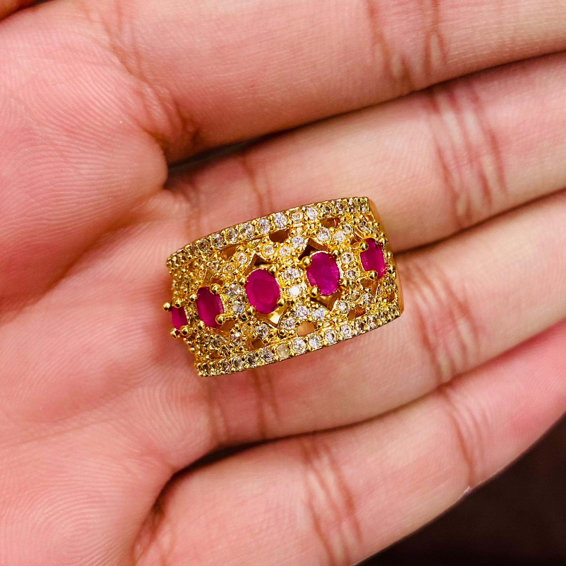 CZ Diamond Ladies Ring - ADR03