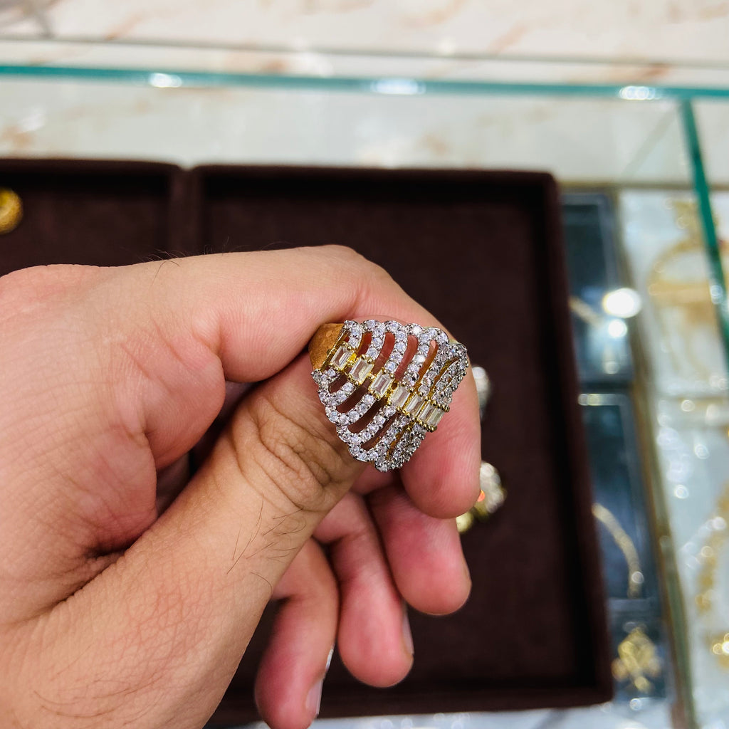 Premium American Diamond Ring for Women - ADR01