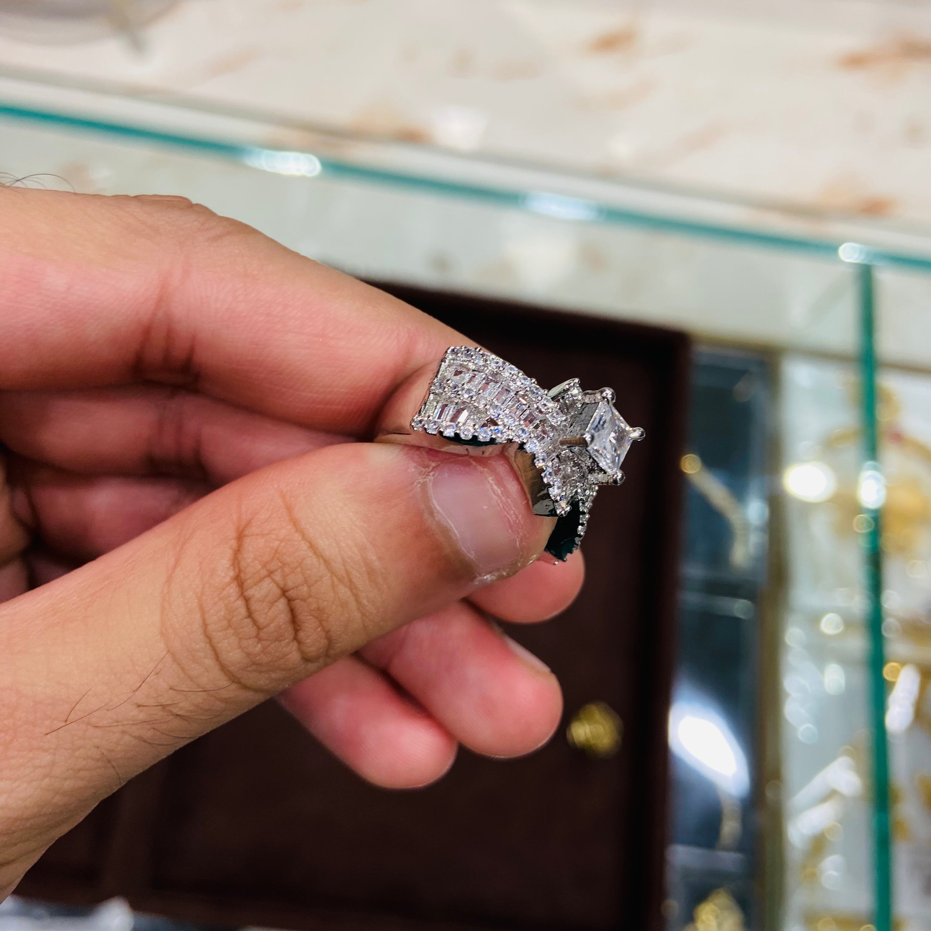 Sparkling CZ Ring for Women - ADR09