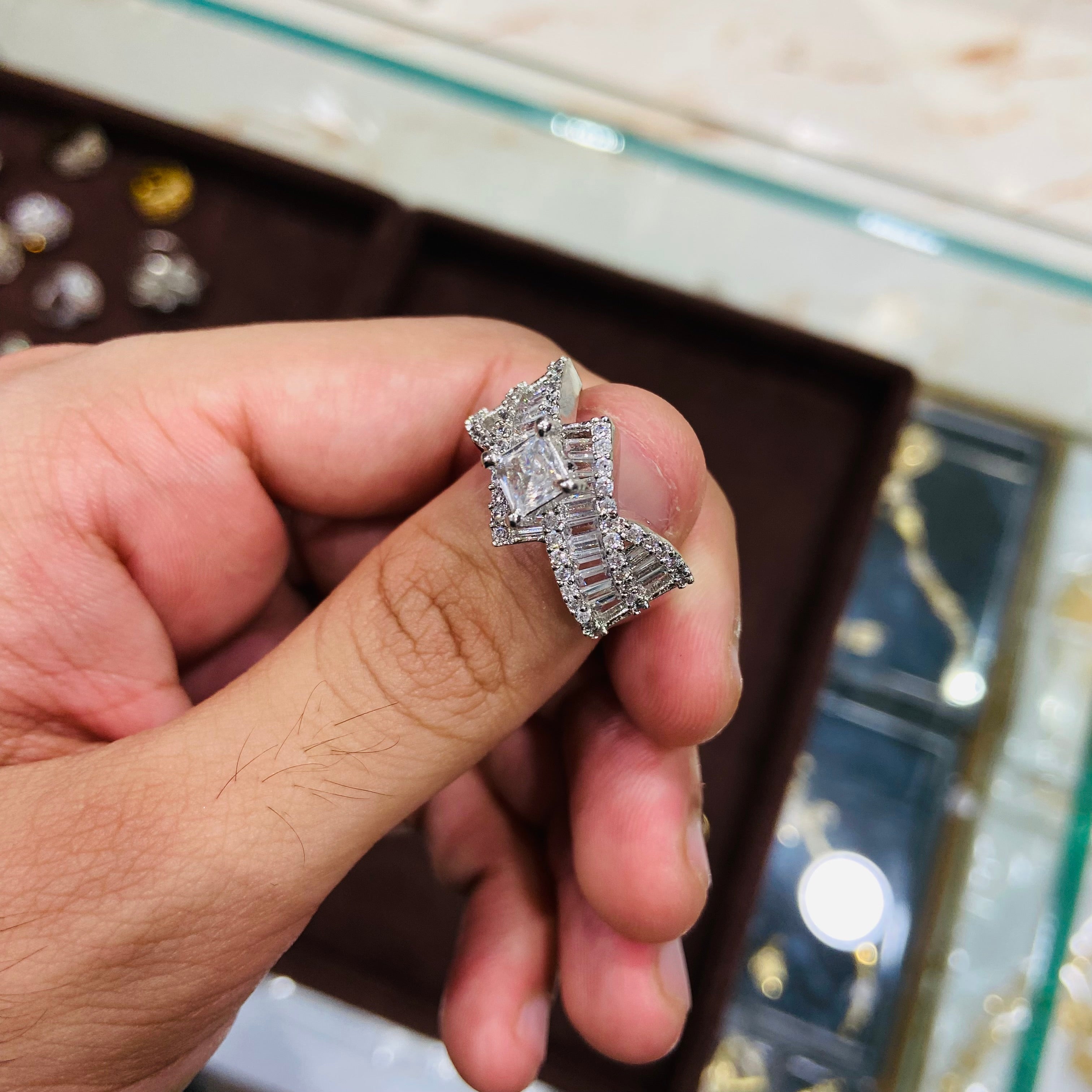 Sparkling CZ Ring for Women - ADR09