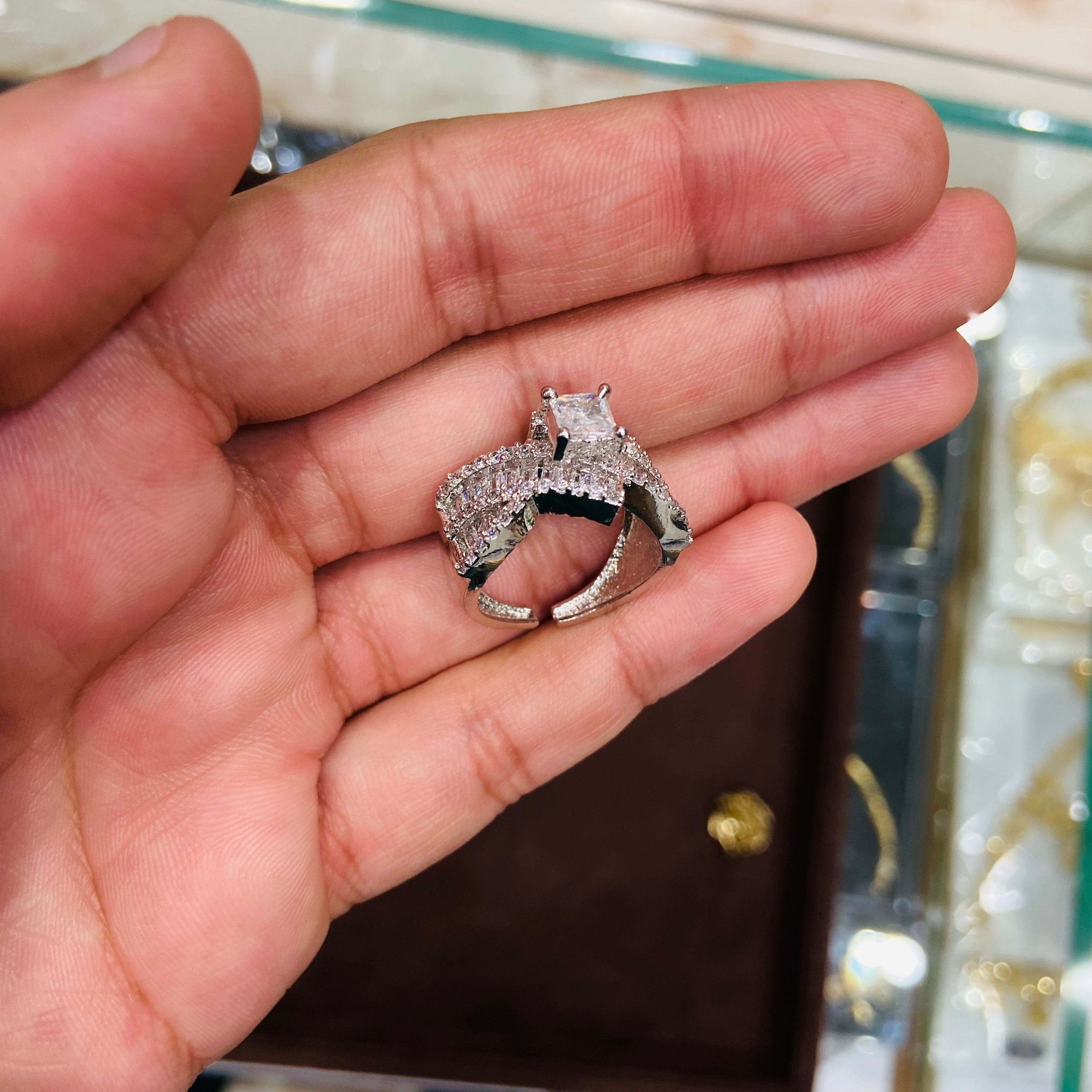 Sparkling CZ Ring for Women - ADR09