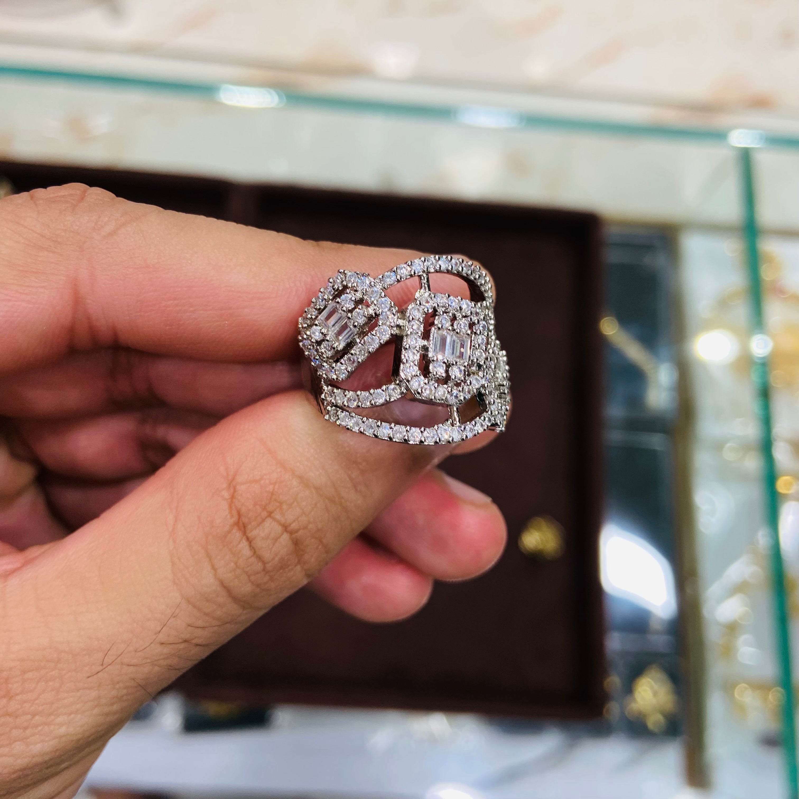 Premium Party Wear AD Ring - ADR10