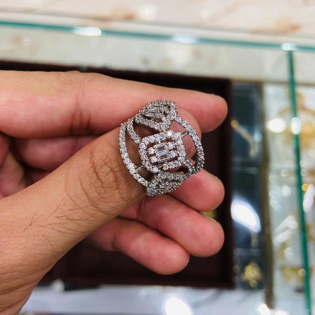 Premium Party Wear AD Ring - ADR10