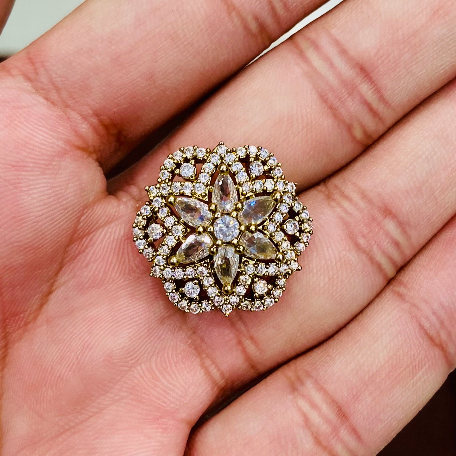 Designer American Diamond Ring - ADR04
