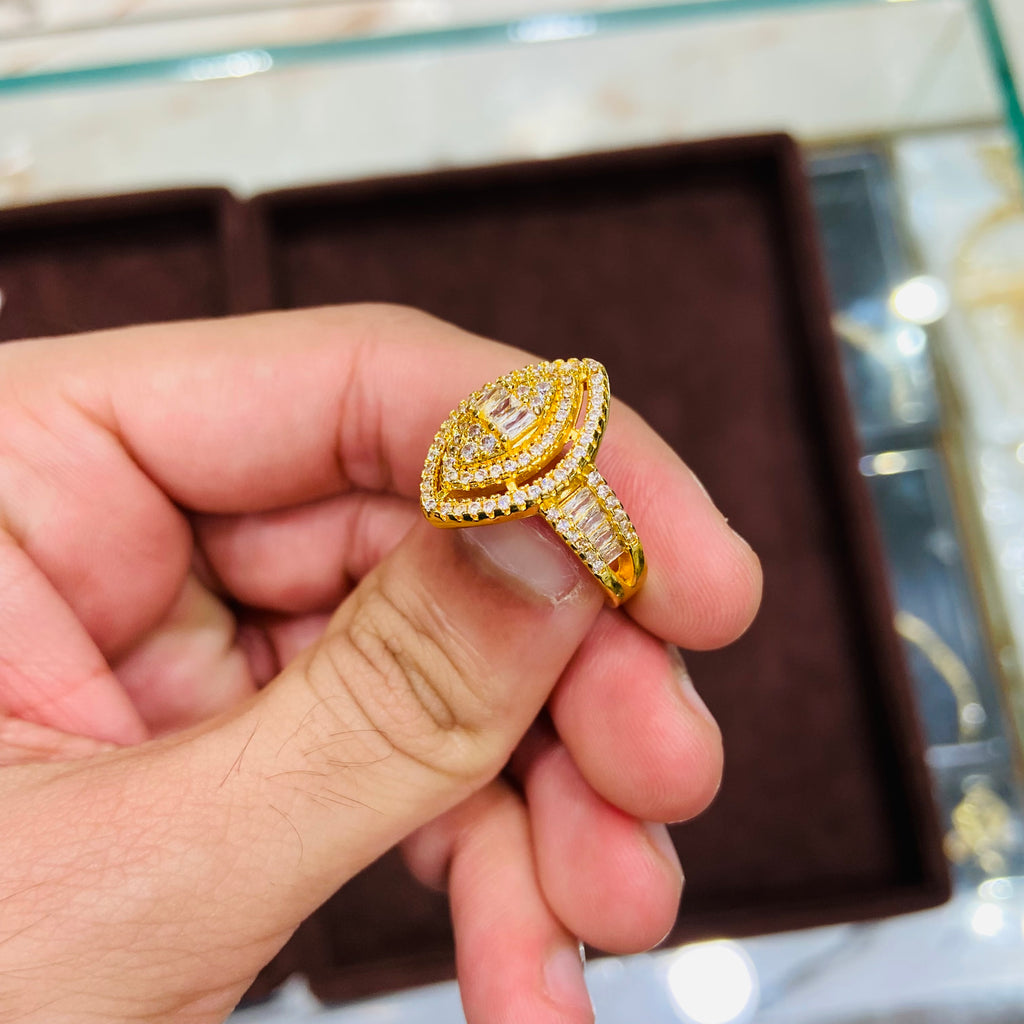 Premium CZ Diamond Ring - ADR13