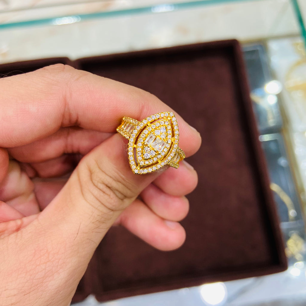 Premium CZ Diamond Ring - ADR13