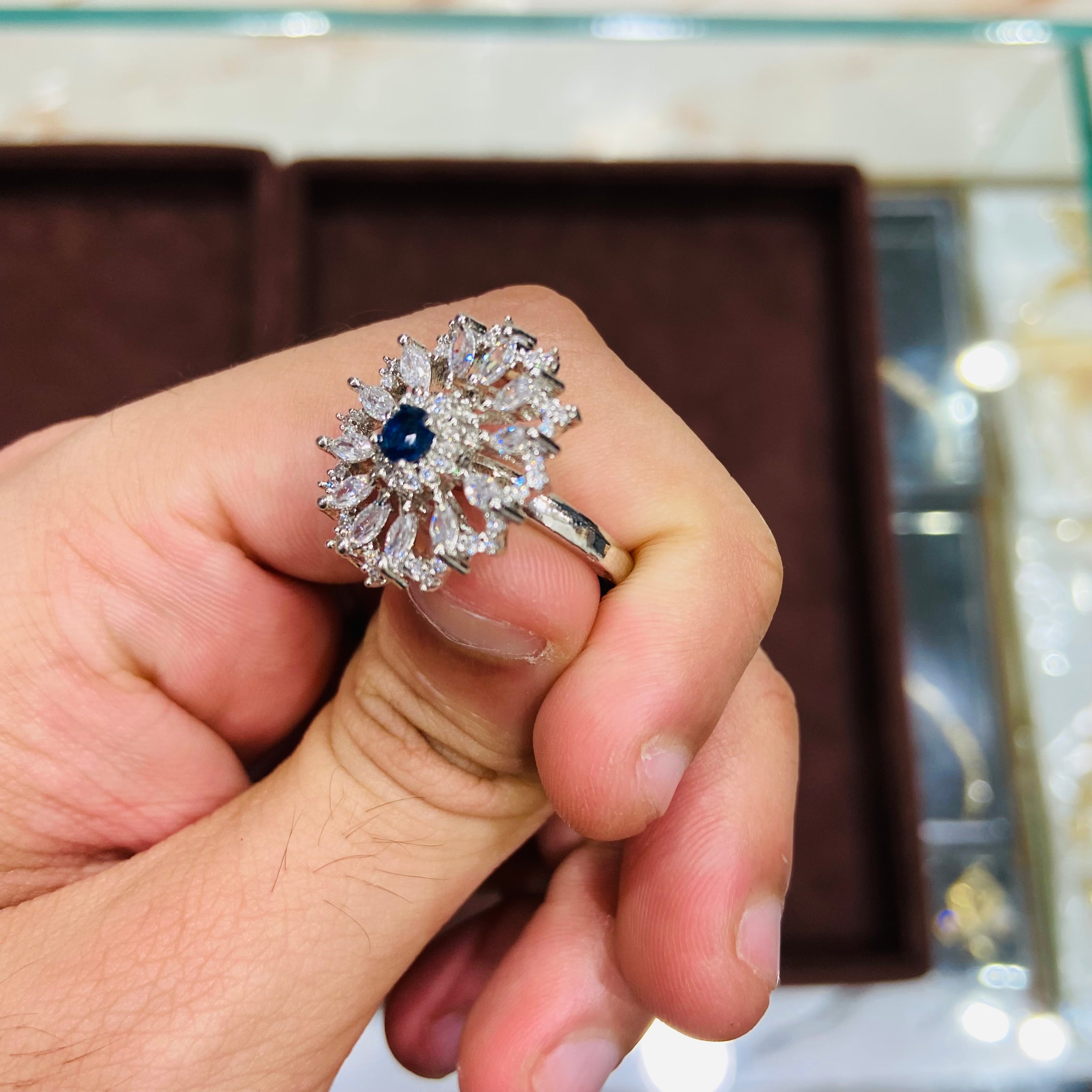 Premium Diamond Look Ring - ADR16