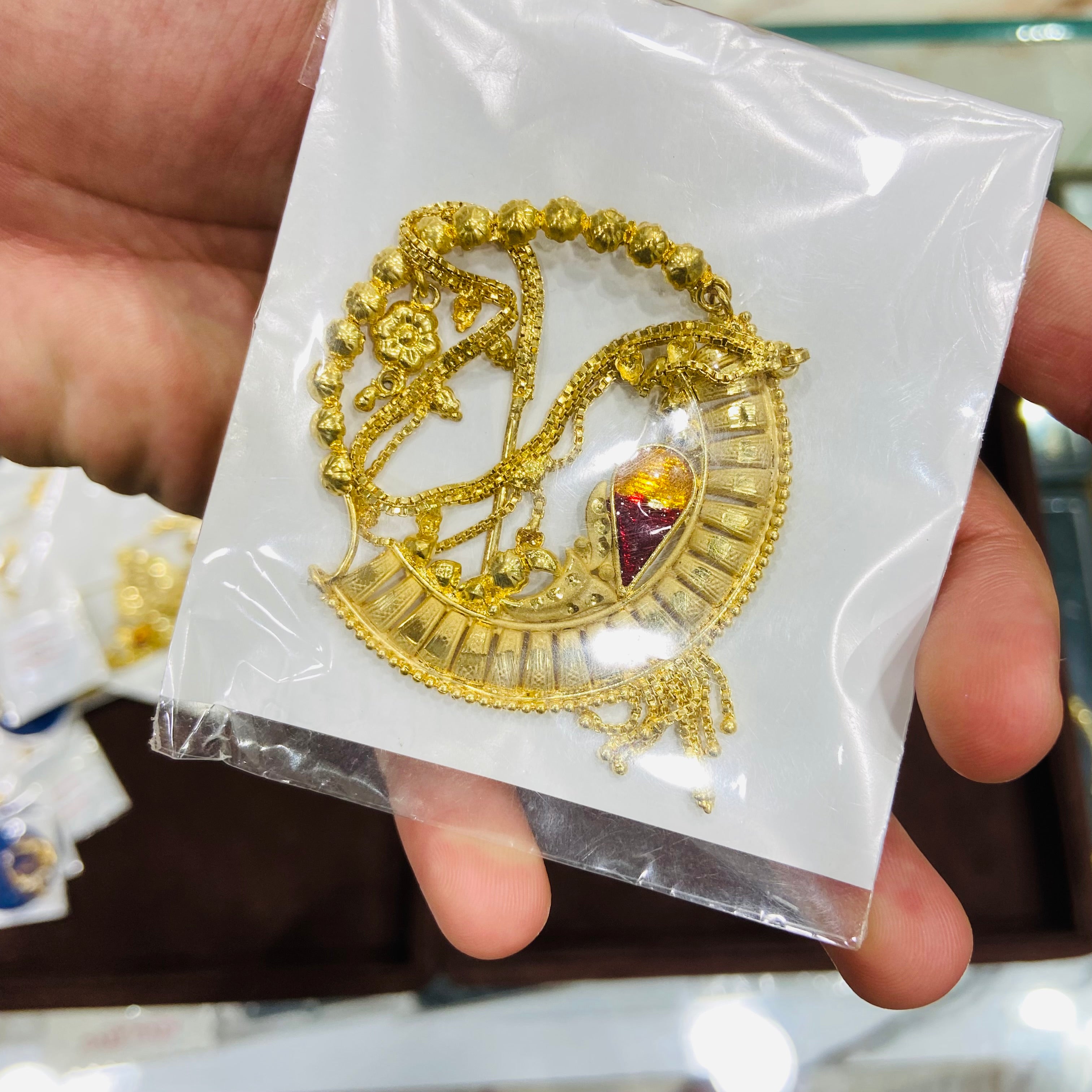 Traditional Gold Nath for Women - NT01