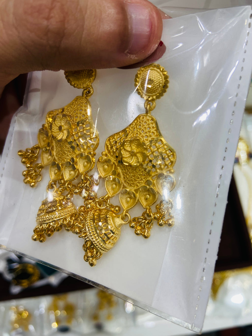 Premium 1 Gram Gold Earrings for Women - ER01