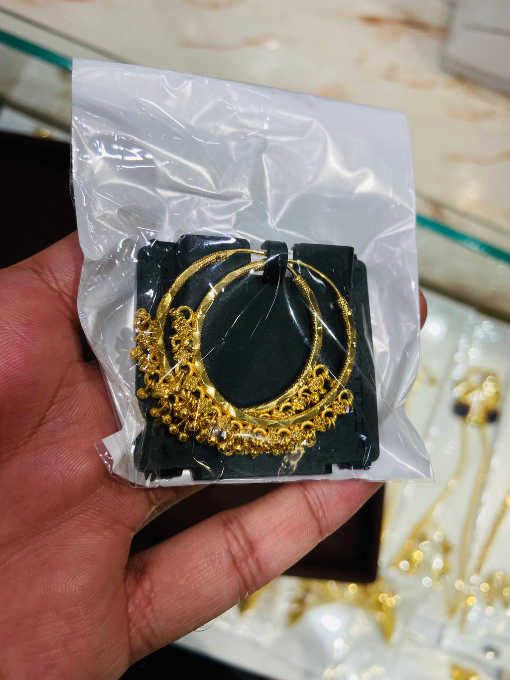 Stylish 1 Gram Gold Earrings - ER06