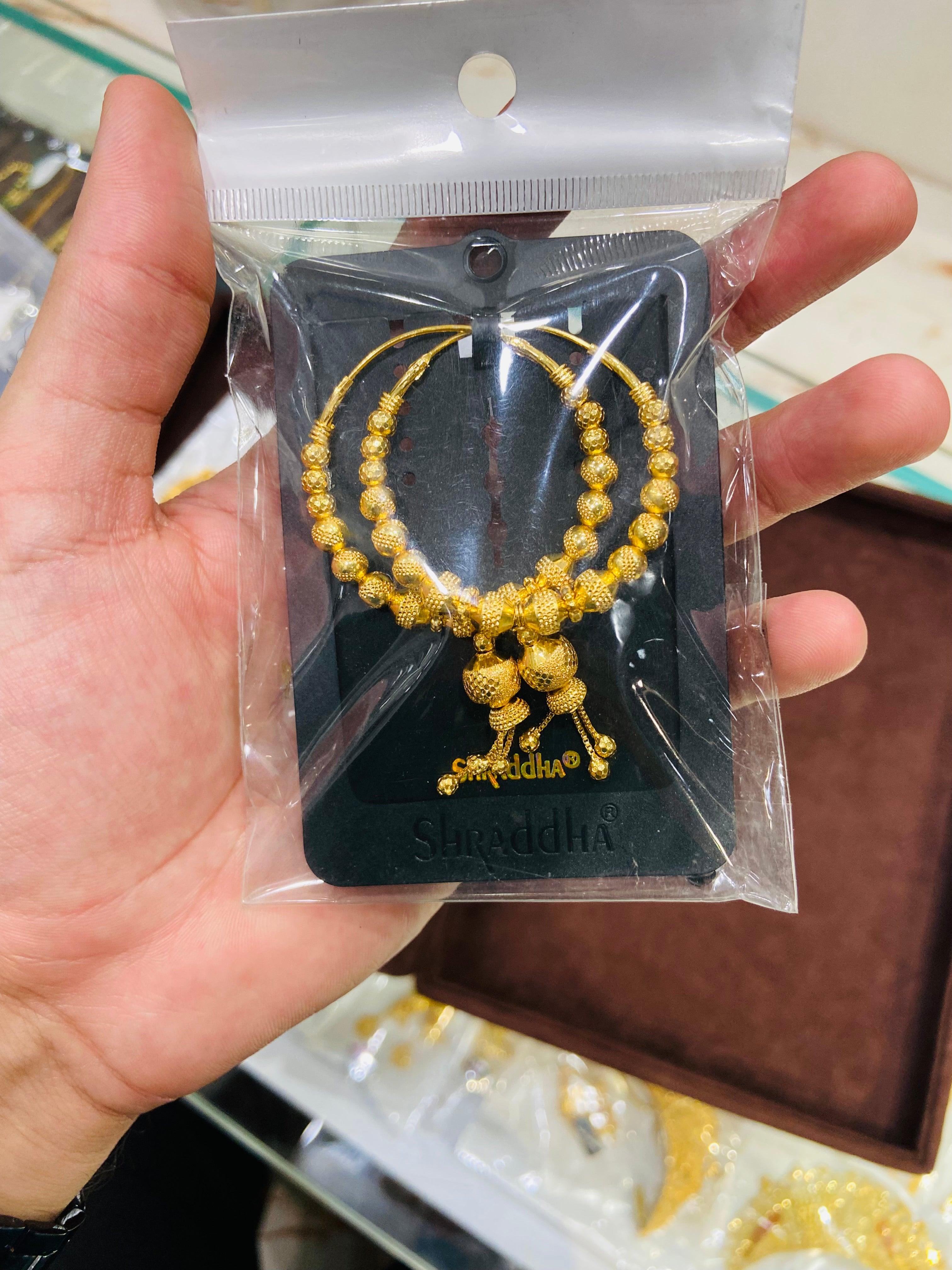 Premium Ladies Gold Earrings - ER07