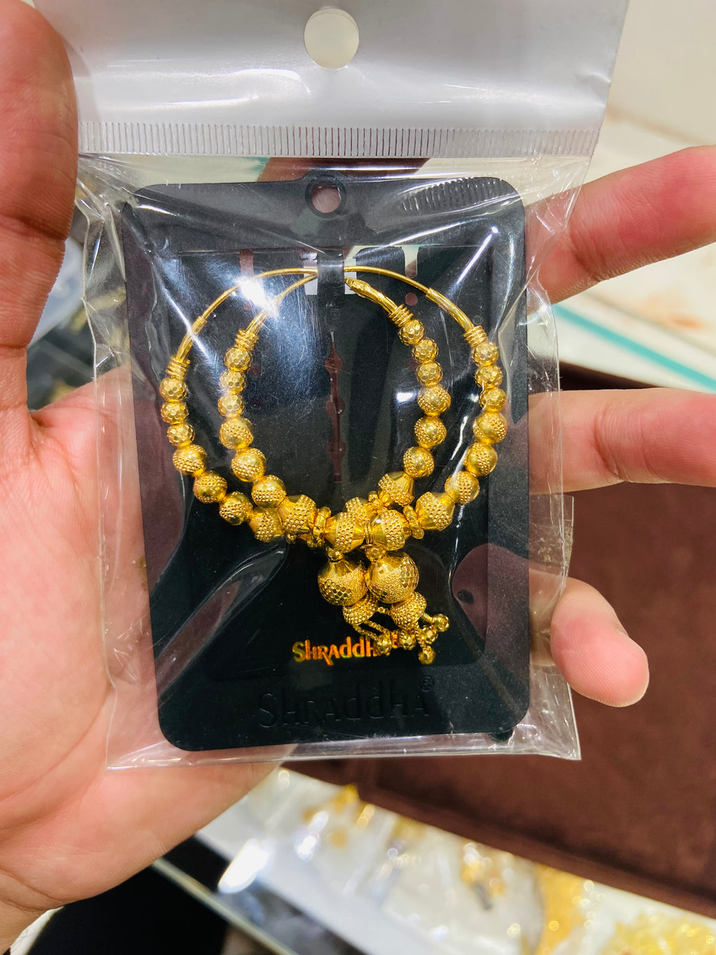 Premium Ladies Gold Earrings - ER07