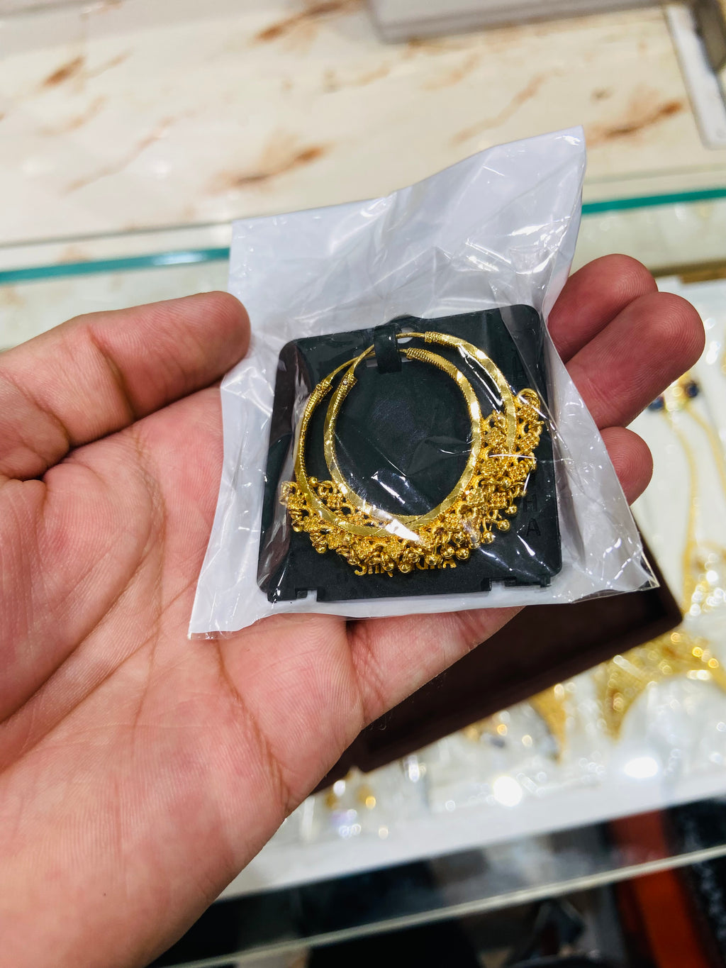 Lightweight Gold Earrings for Women - ER09