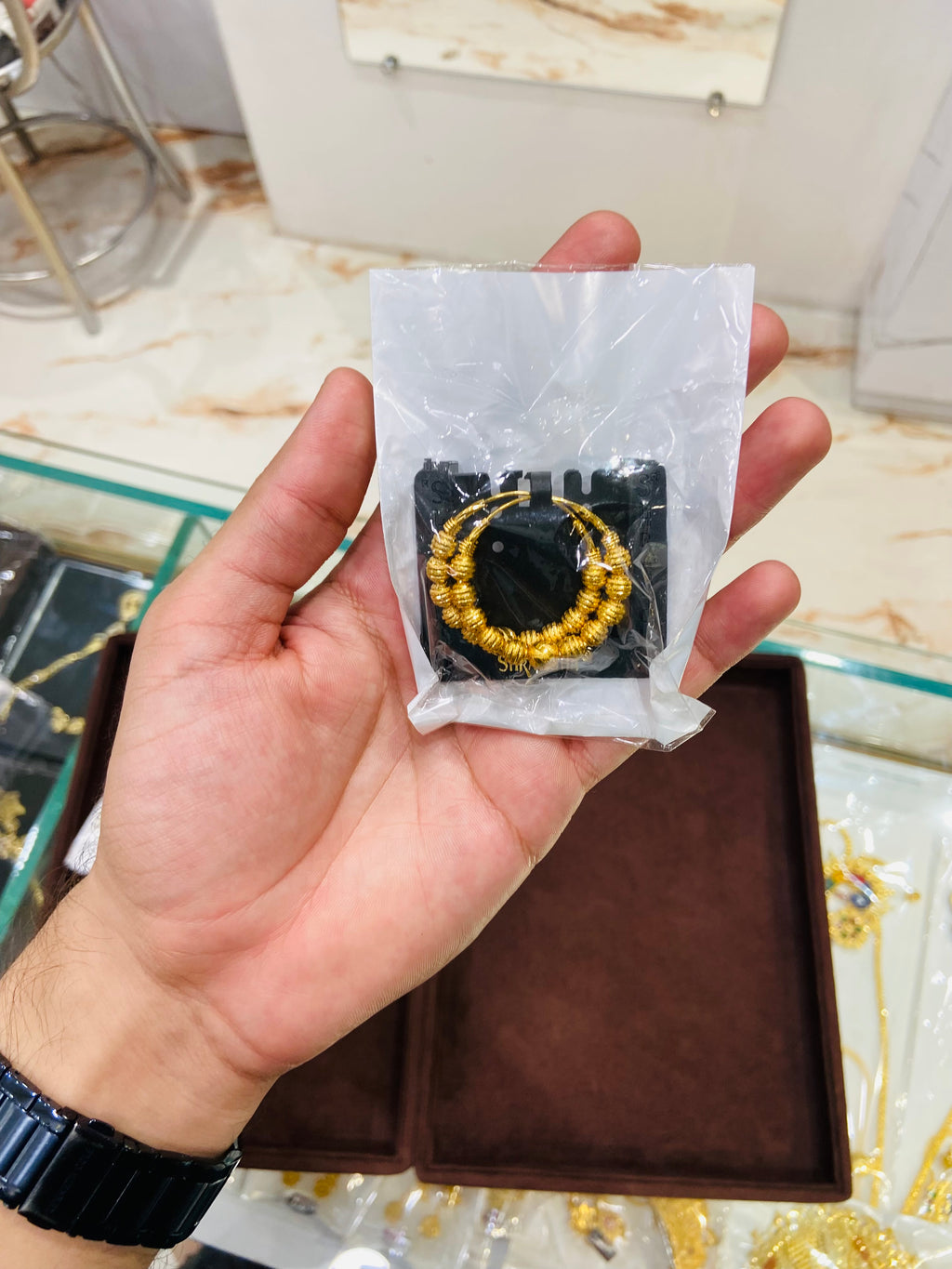 Trendy 1 Gram Gold Earrings - ER11
